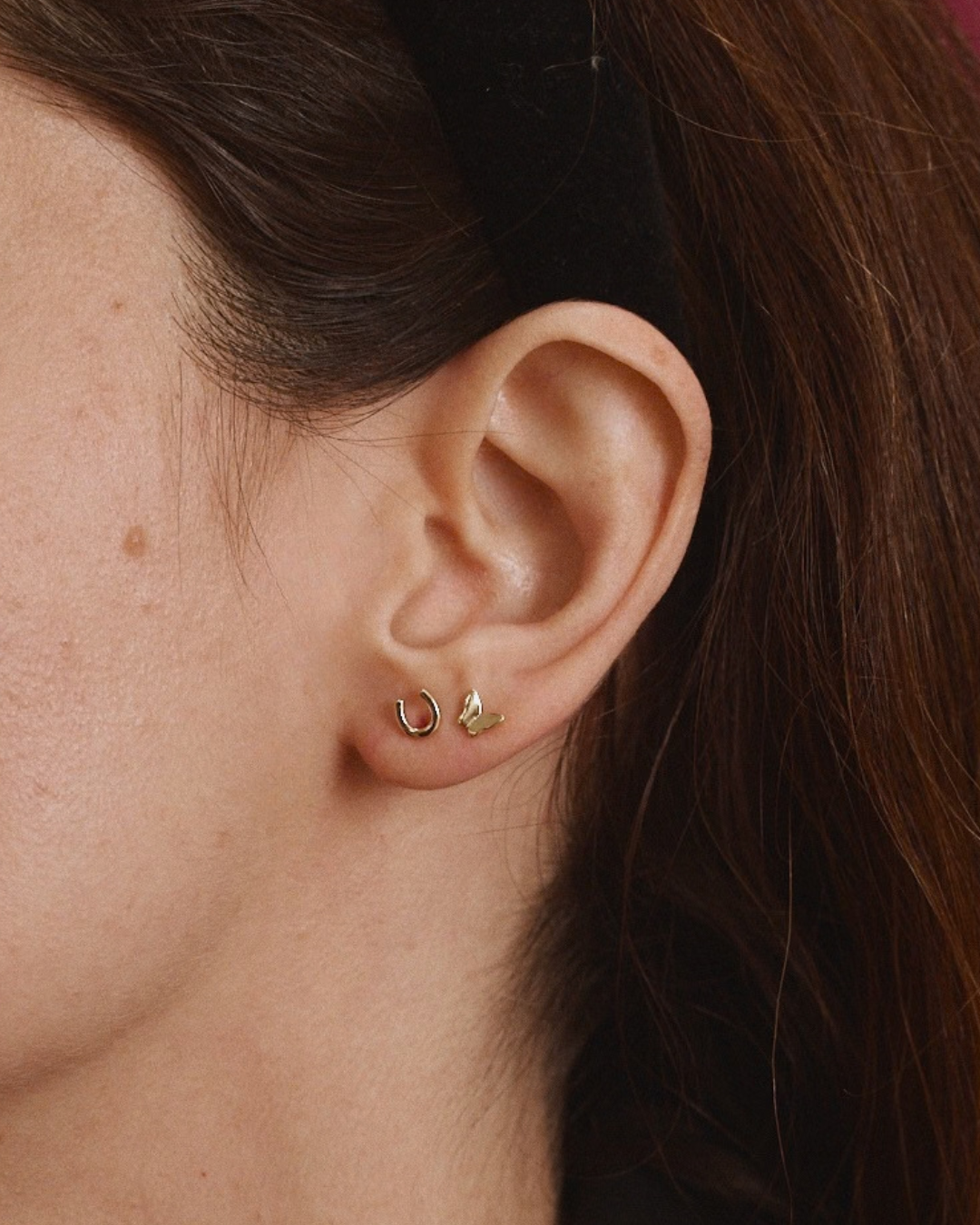 PETITE BUTTERFLY STUDS