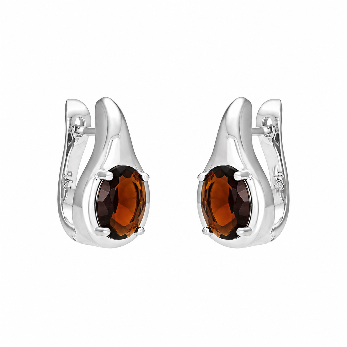 THEA SMOKY EARRINGS