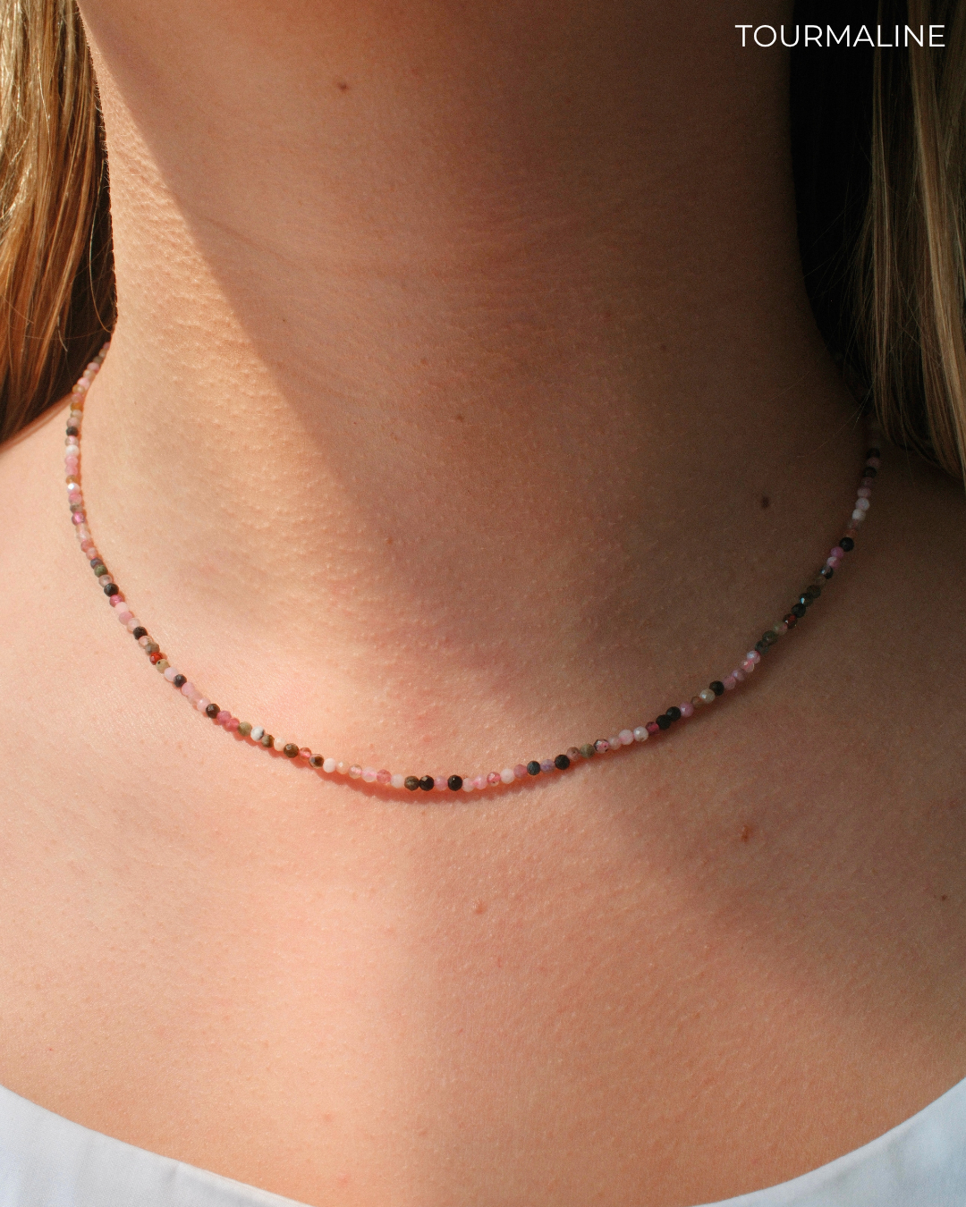 MICRO GEM CHAIN TOURMALINE