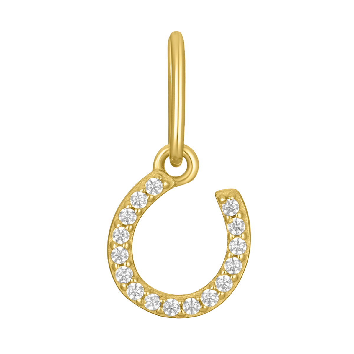 HORSESHOE CHARM - GOLD