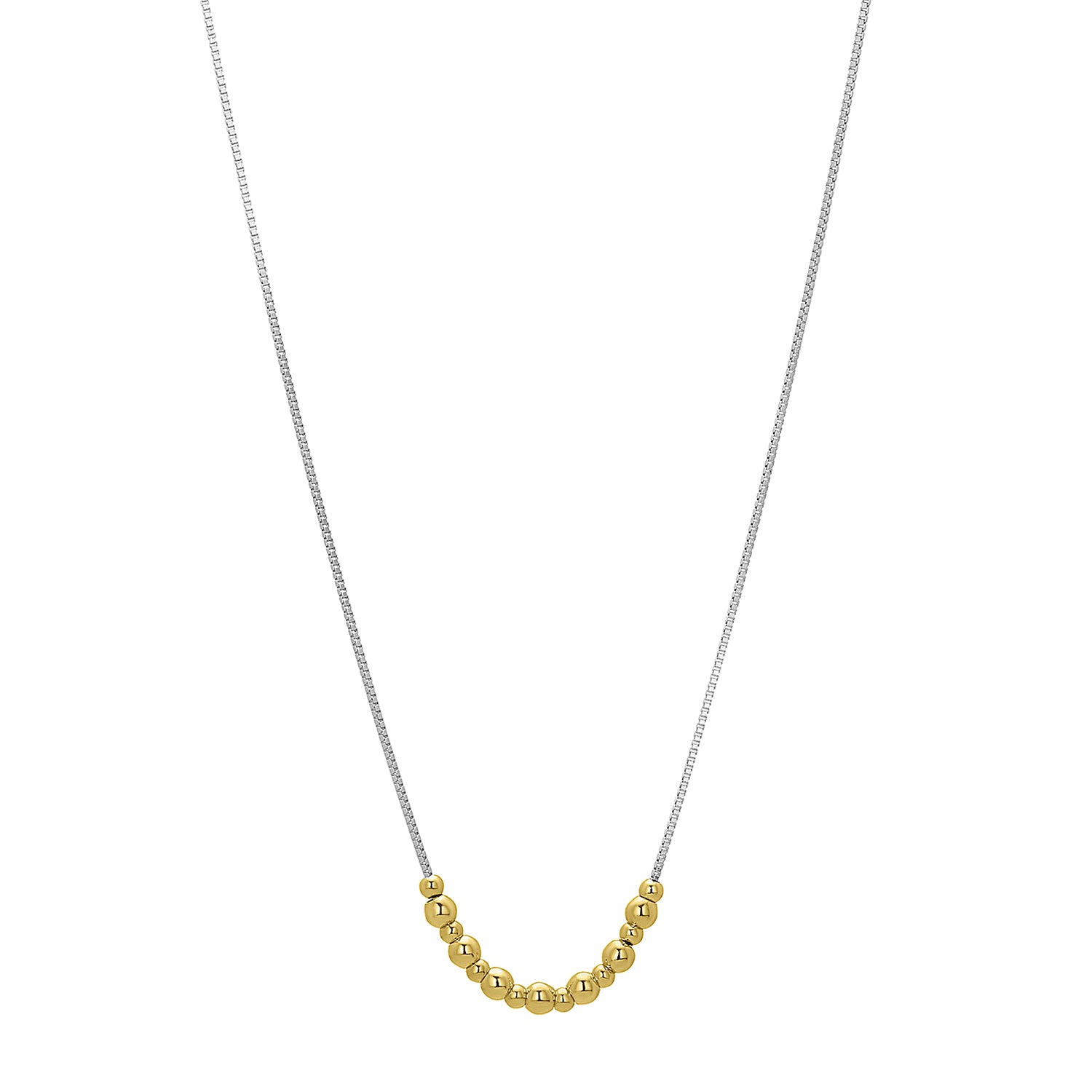 ADDISON MIXED METAL NECKLACE