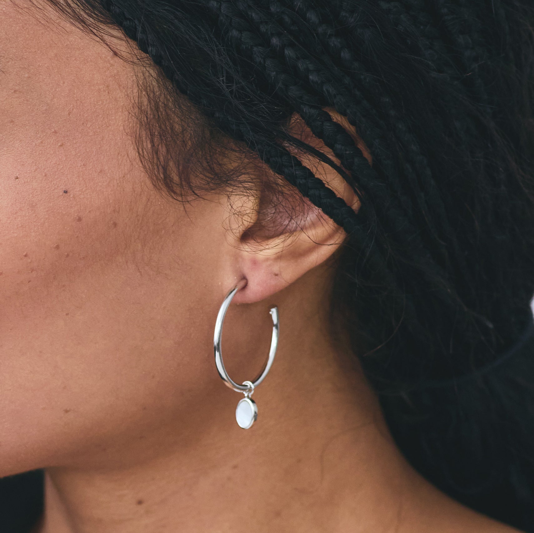 CATALINA HOOPS SILVER