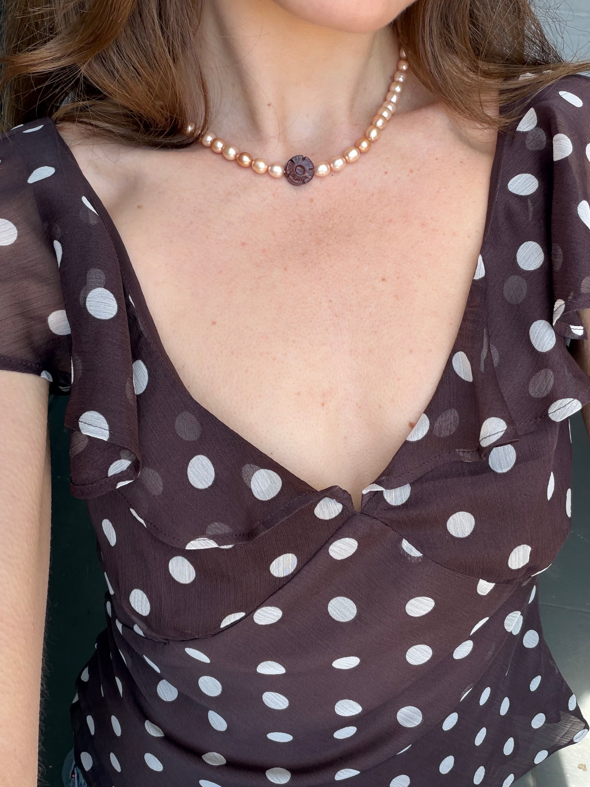 CHAMPAGNE BLOOM NECKLACE