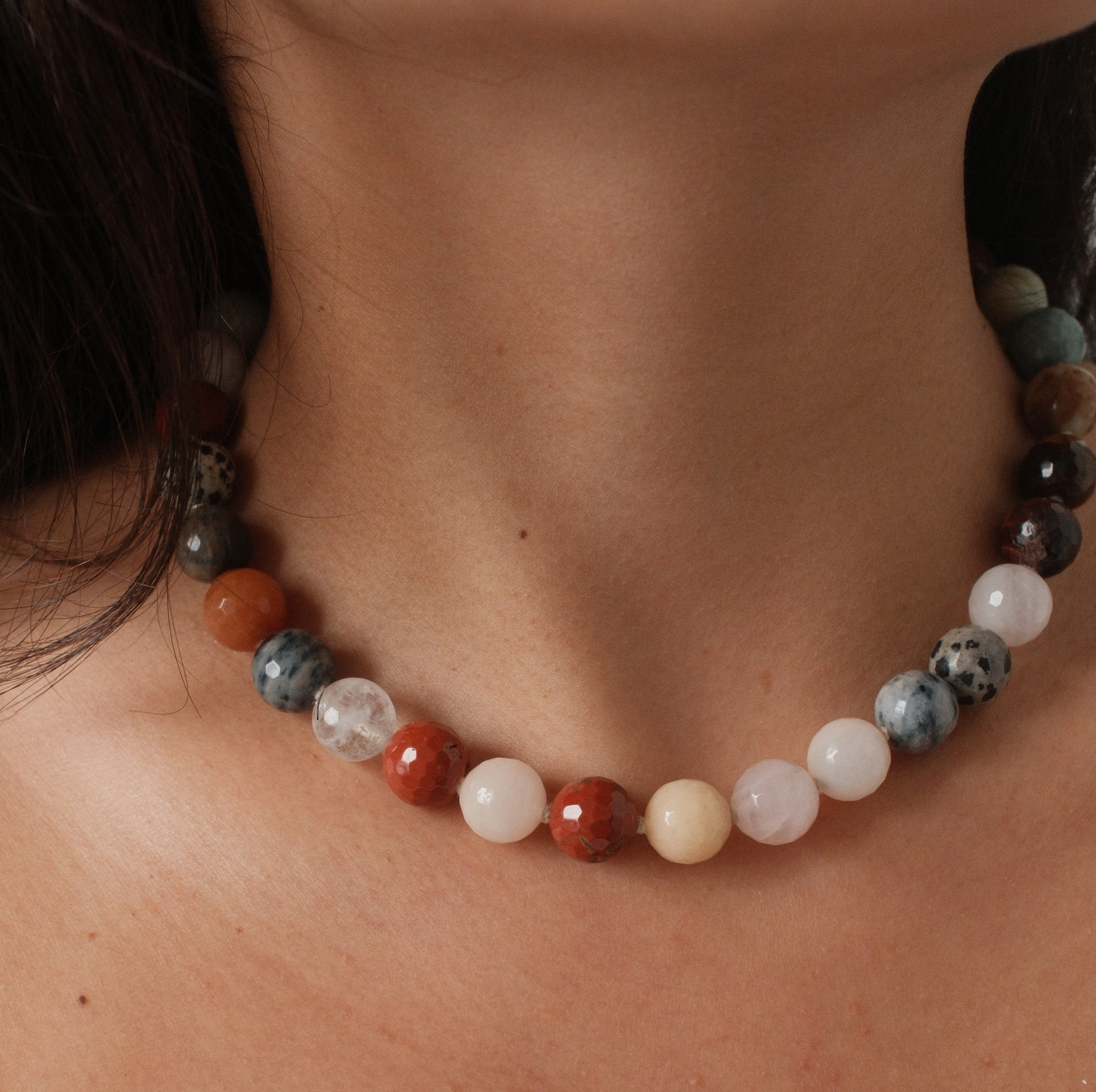 PALOMA NECKLACE MULTI STONE