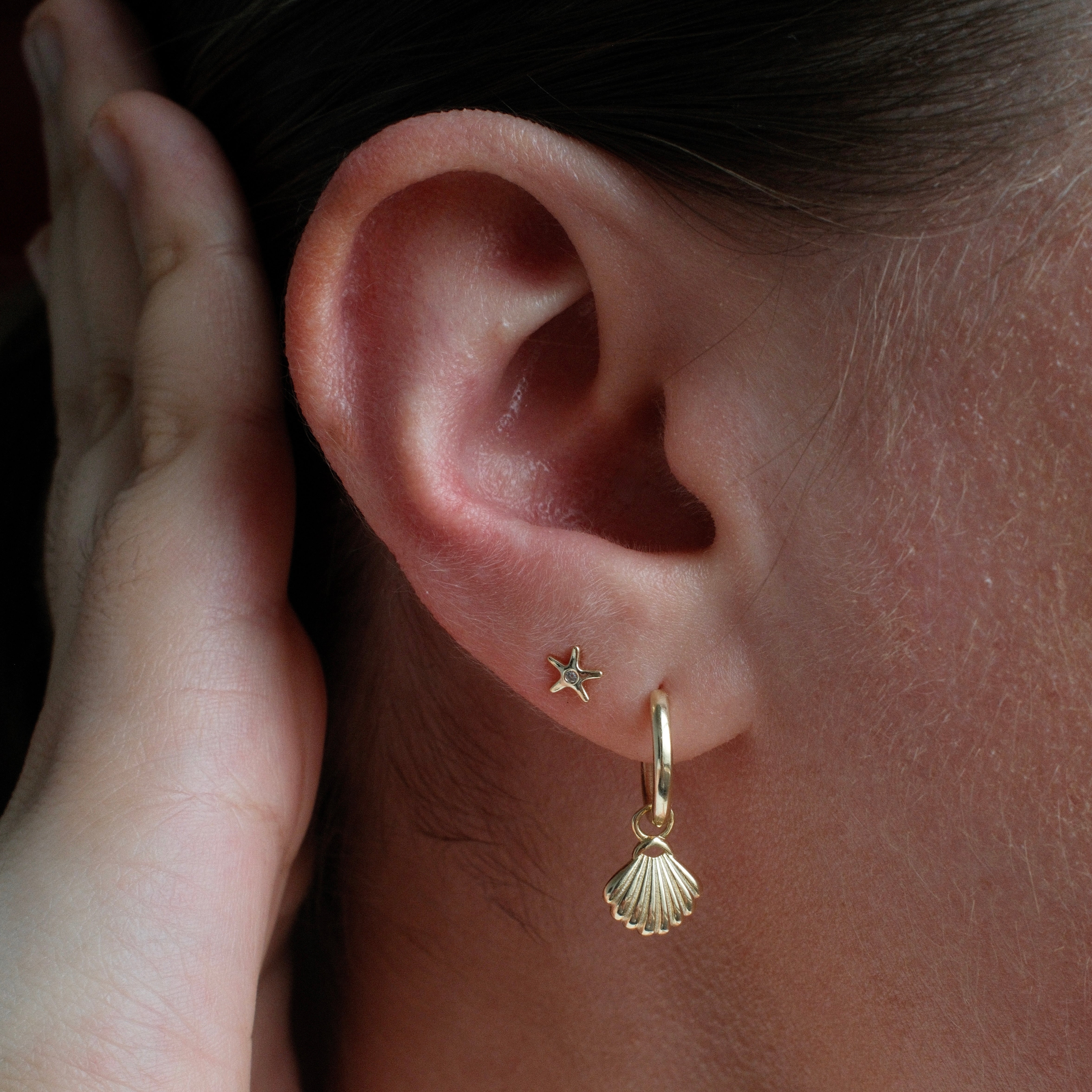 PETITE STARFISH STUDS