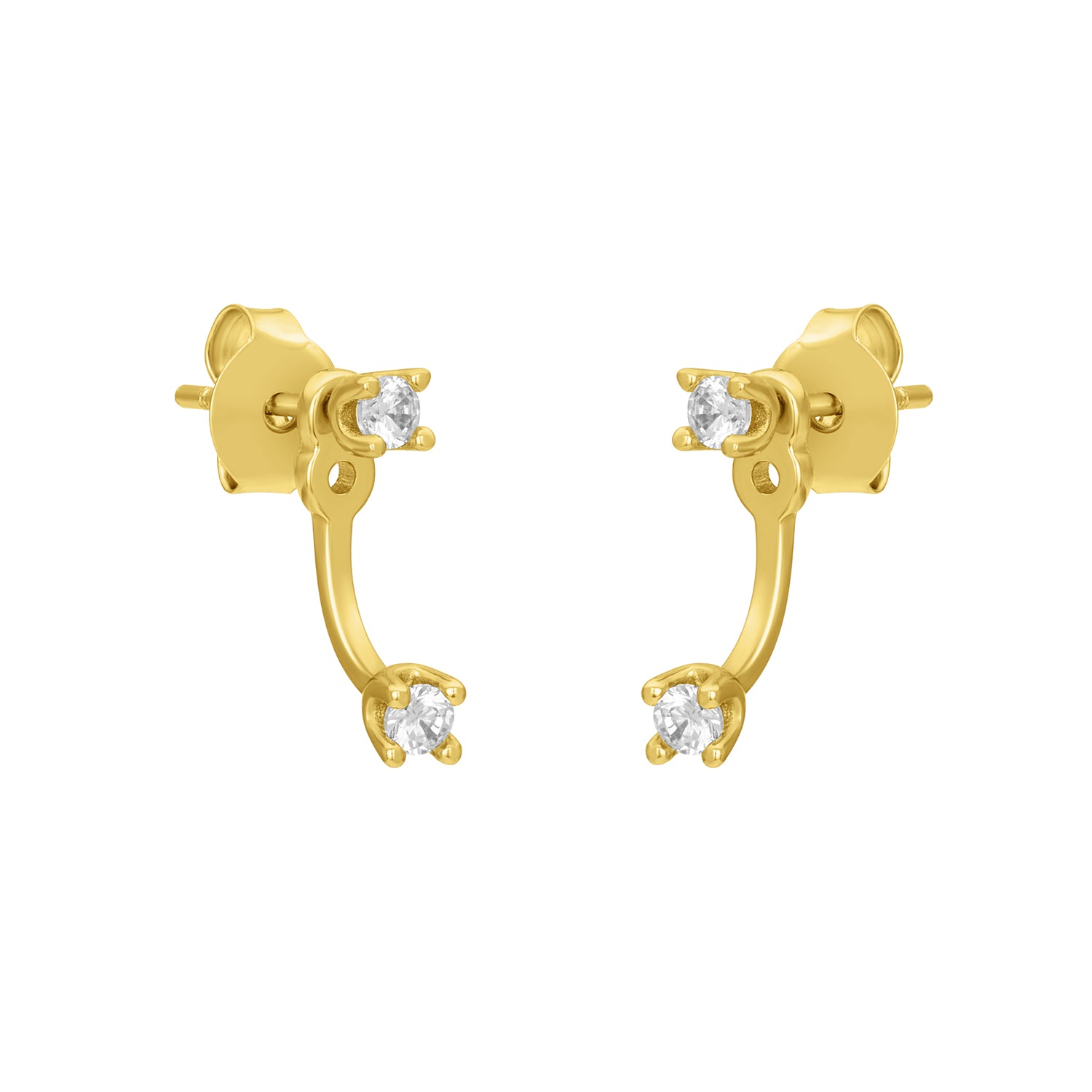 BRODIE STUDS GOLD