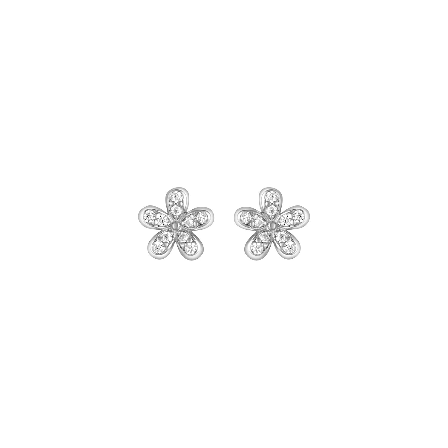 PETITE DAISY STUD SILVER
