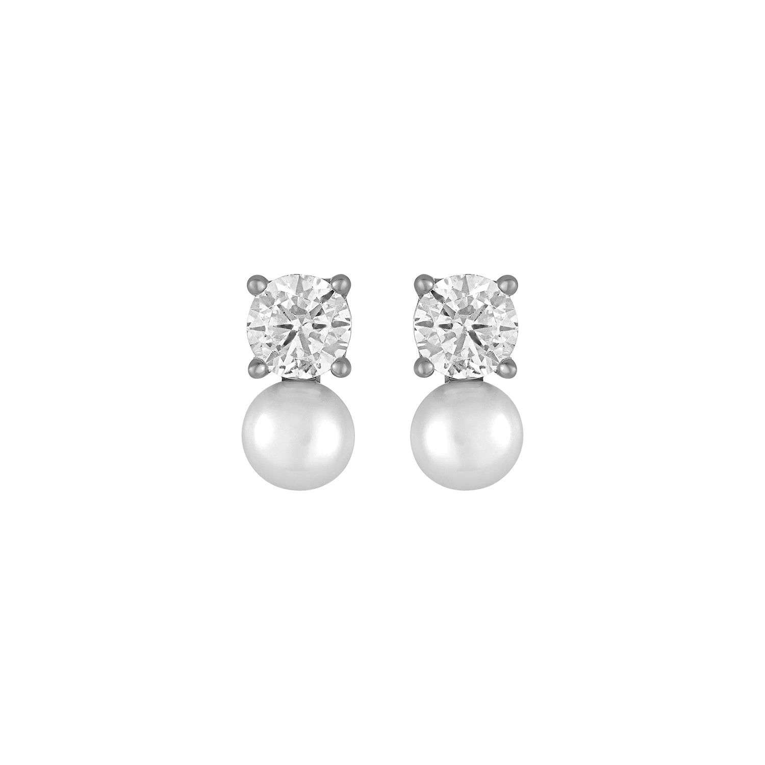 FRANCINE STUD SILVER