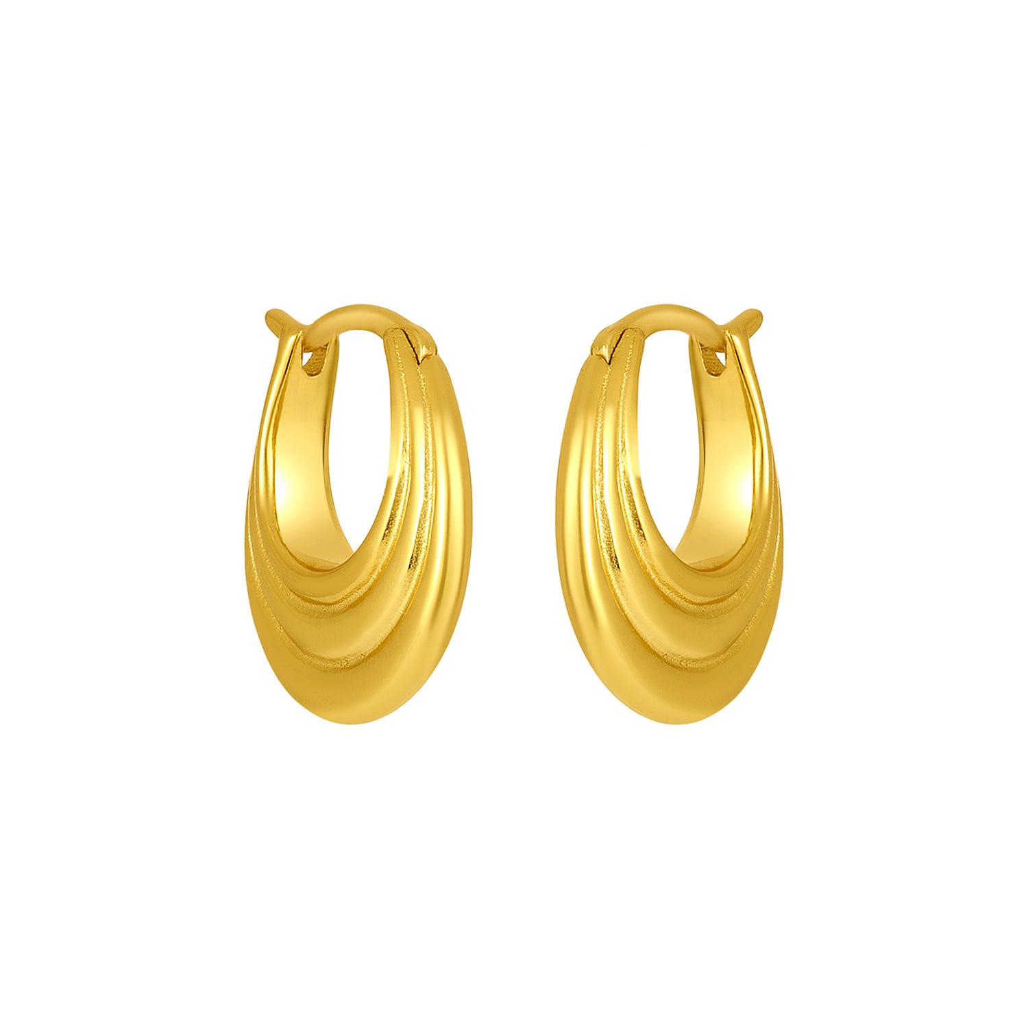 HATTIE HOOPS GOLD