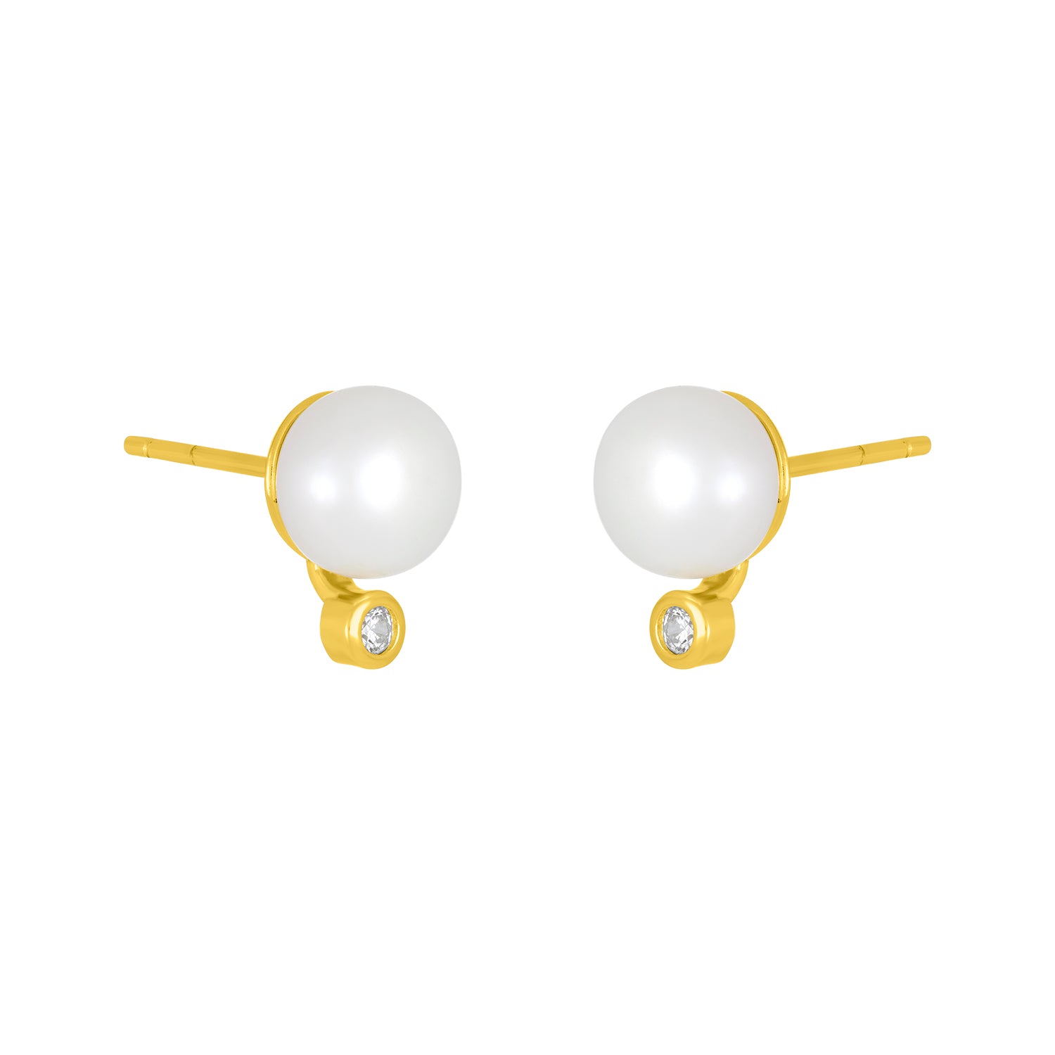 ISADORE PEARL STUDS