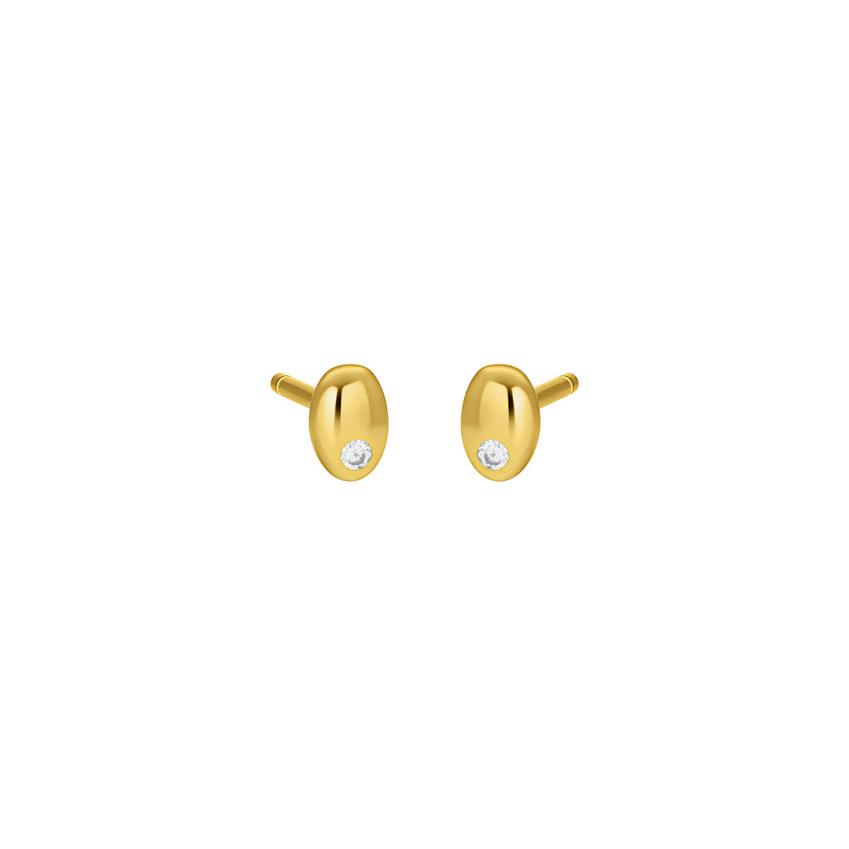 PETITE OLIVE STUDS