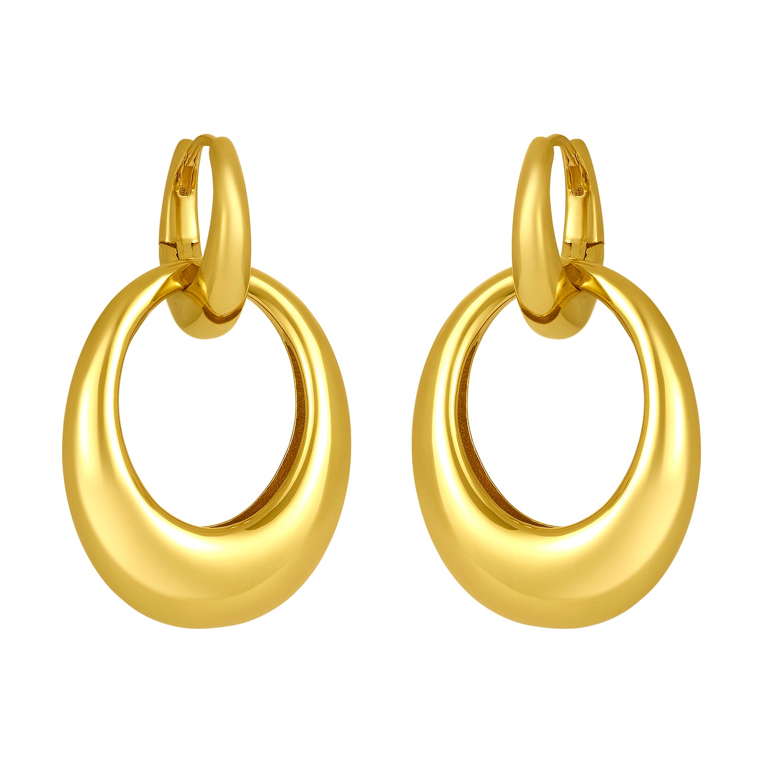 PETRA HOOPS GOLD