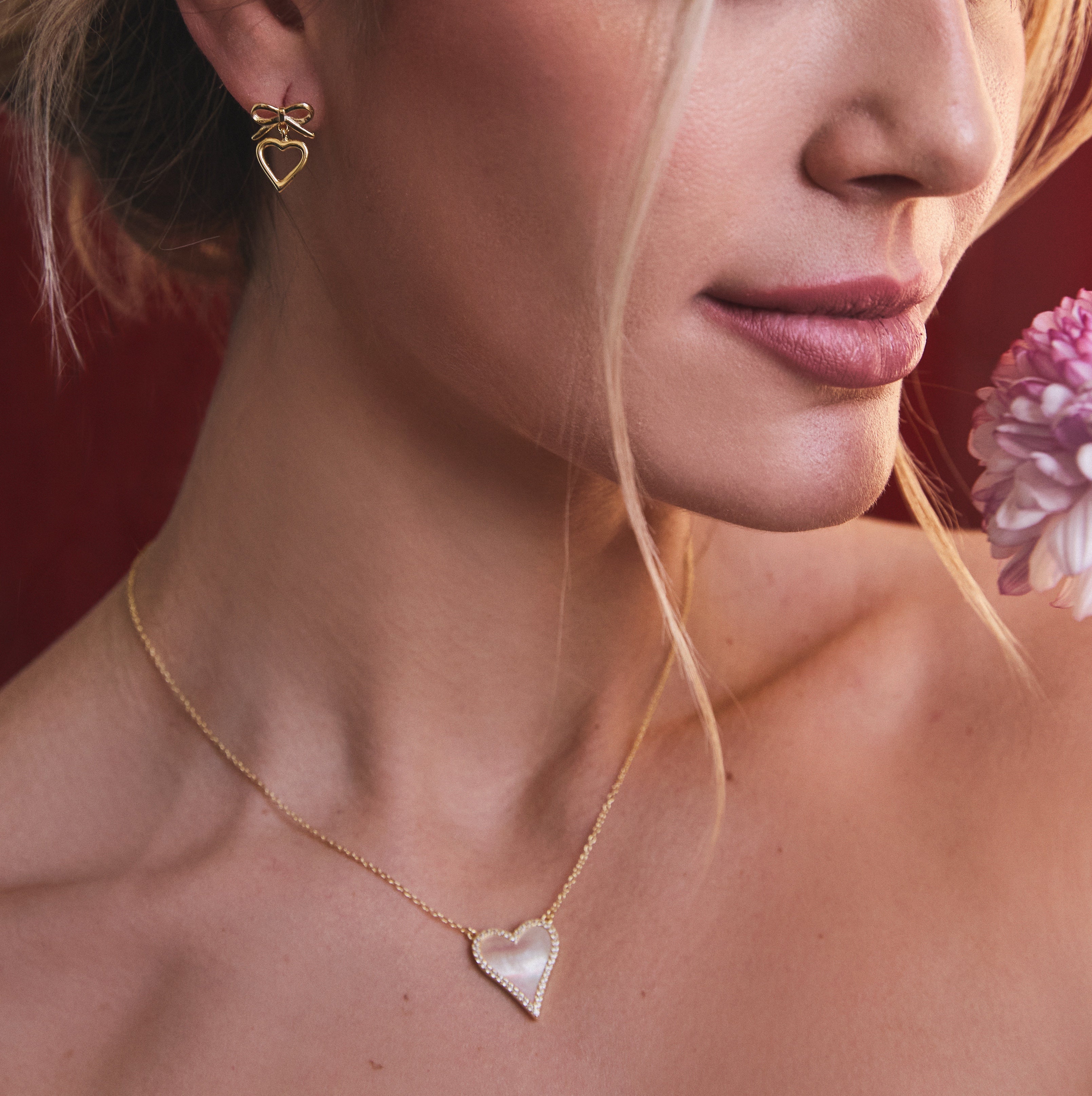 KATIE HEART NECKLACE