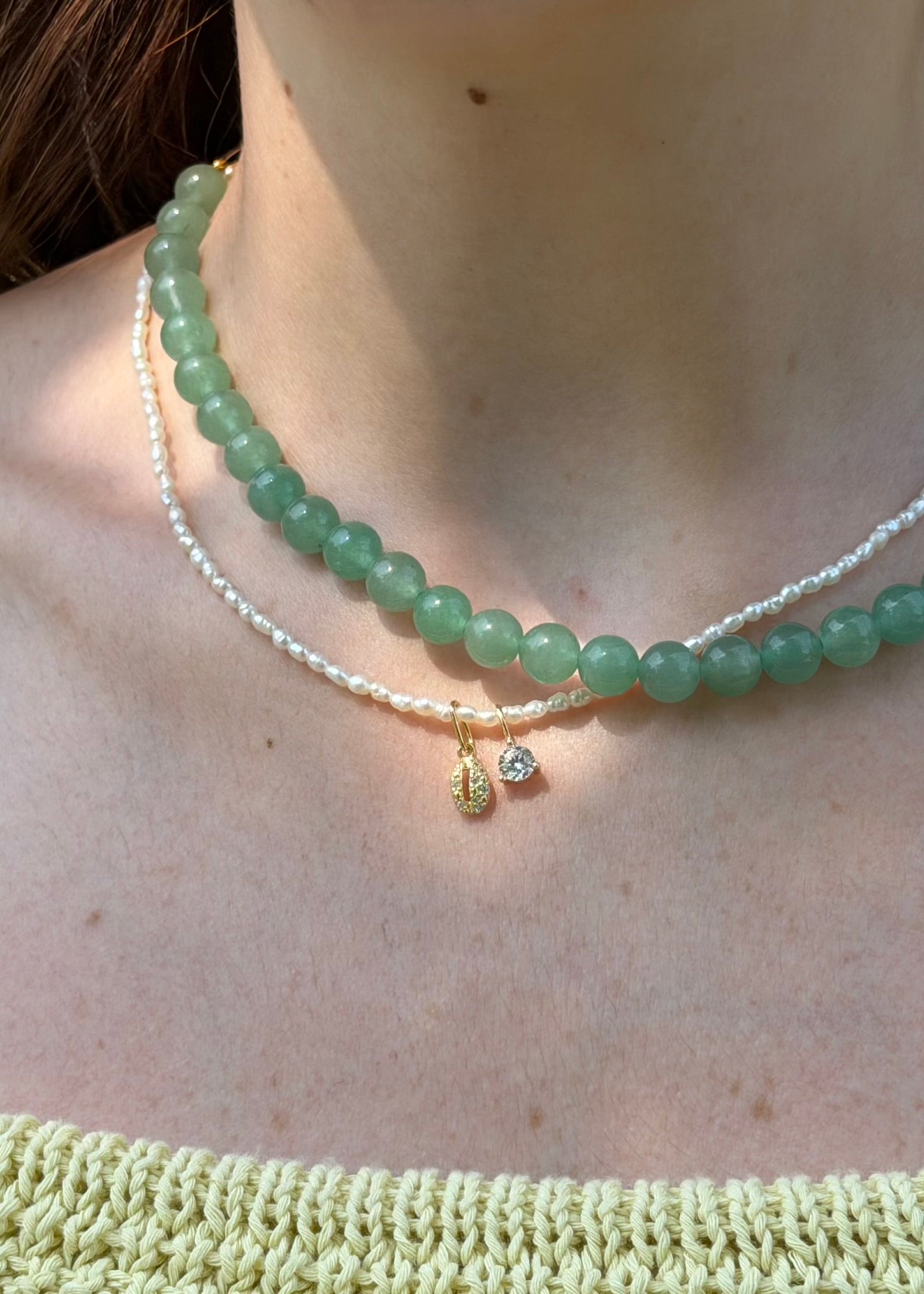 MICRO GEM CHAIN FRESH WATER PEARL