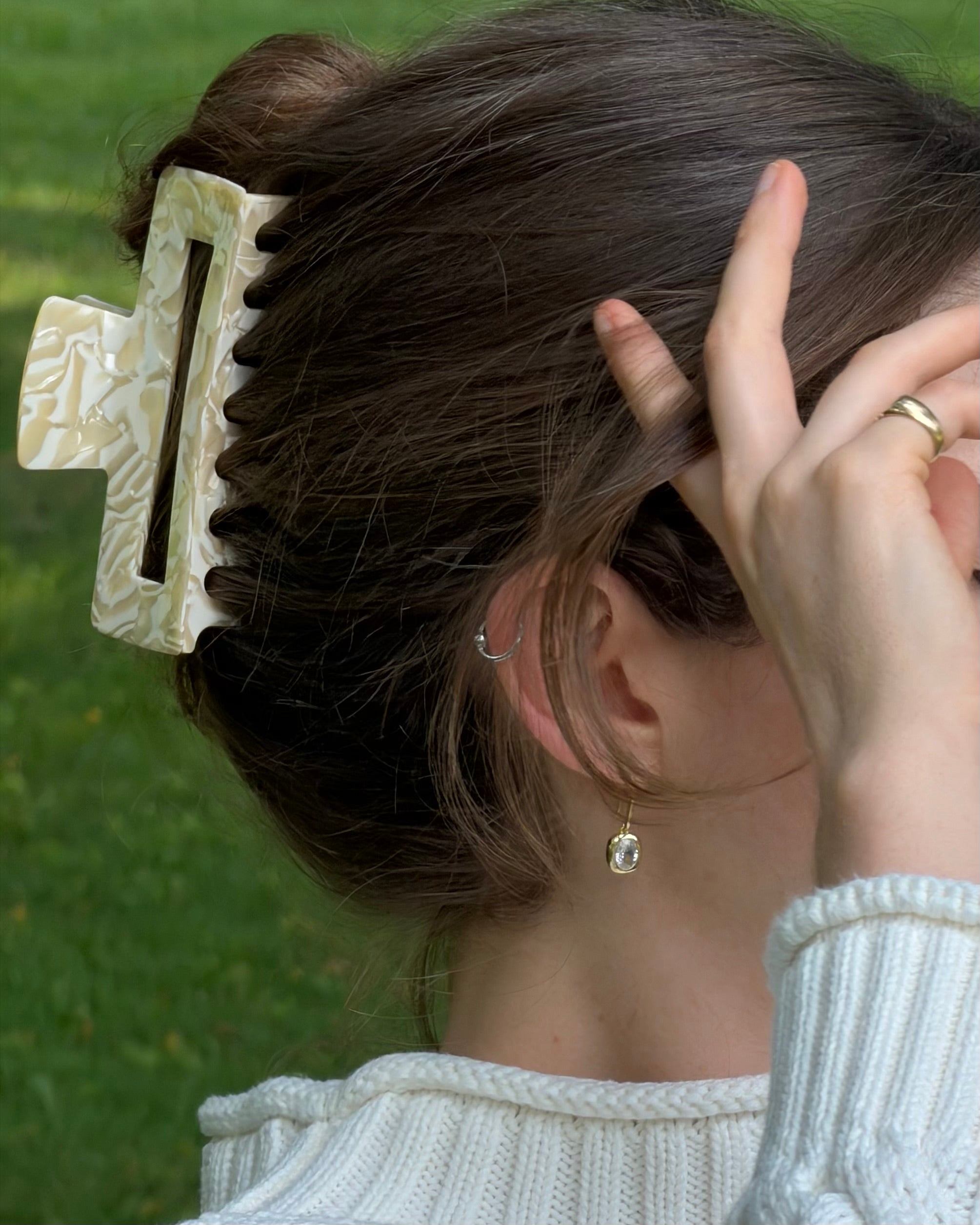AUDRINA SAPPHIRE EARRINGS
