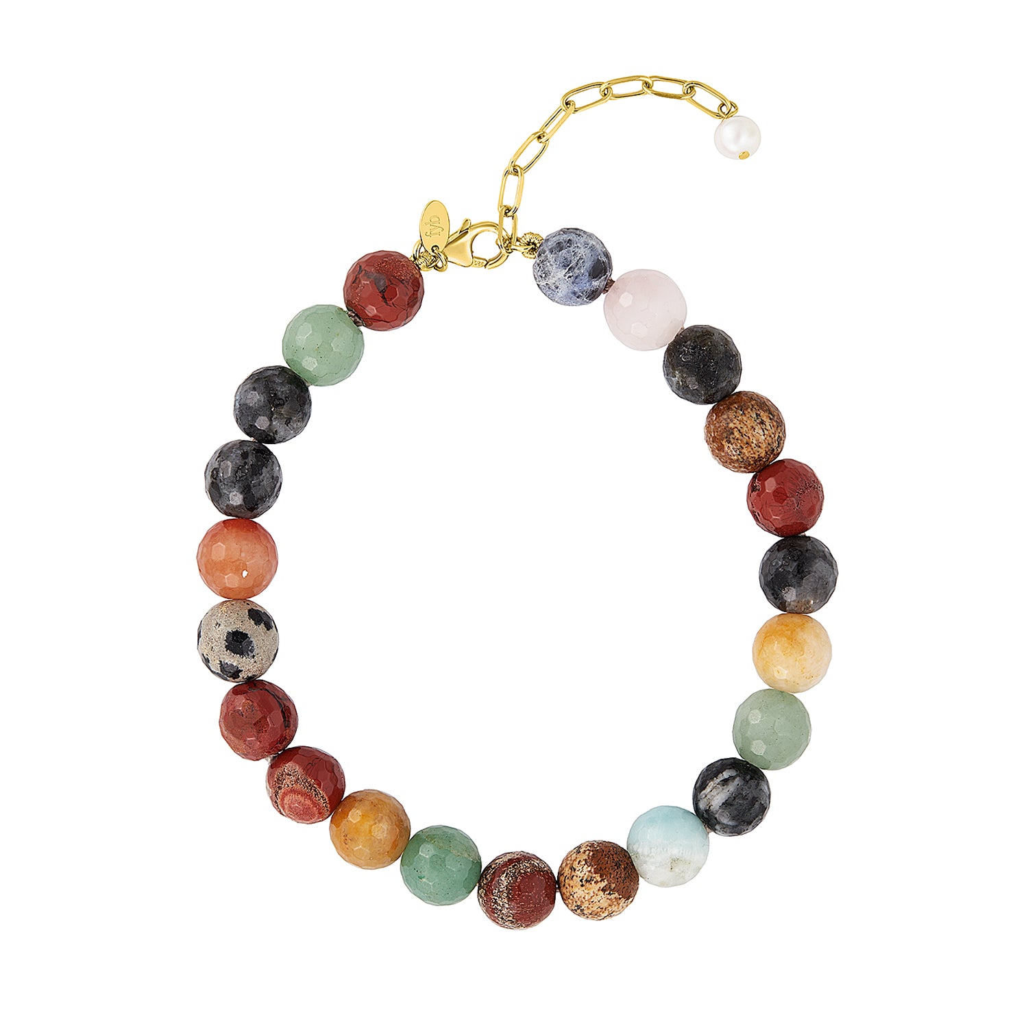 PALOMA ANKLET MULTI STONE