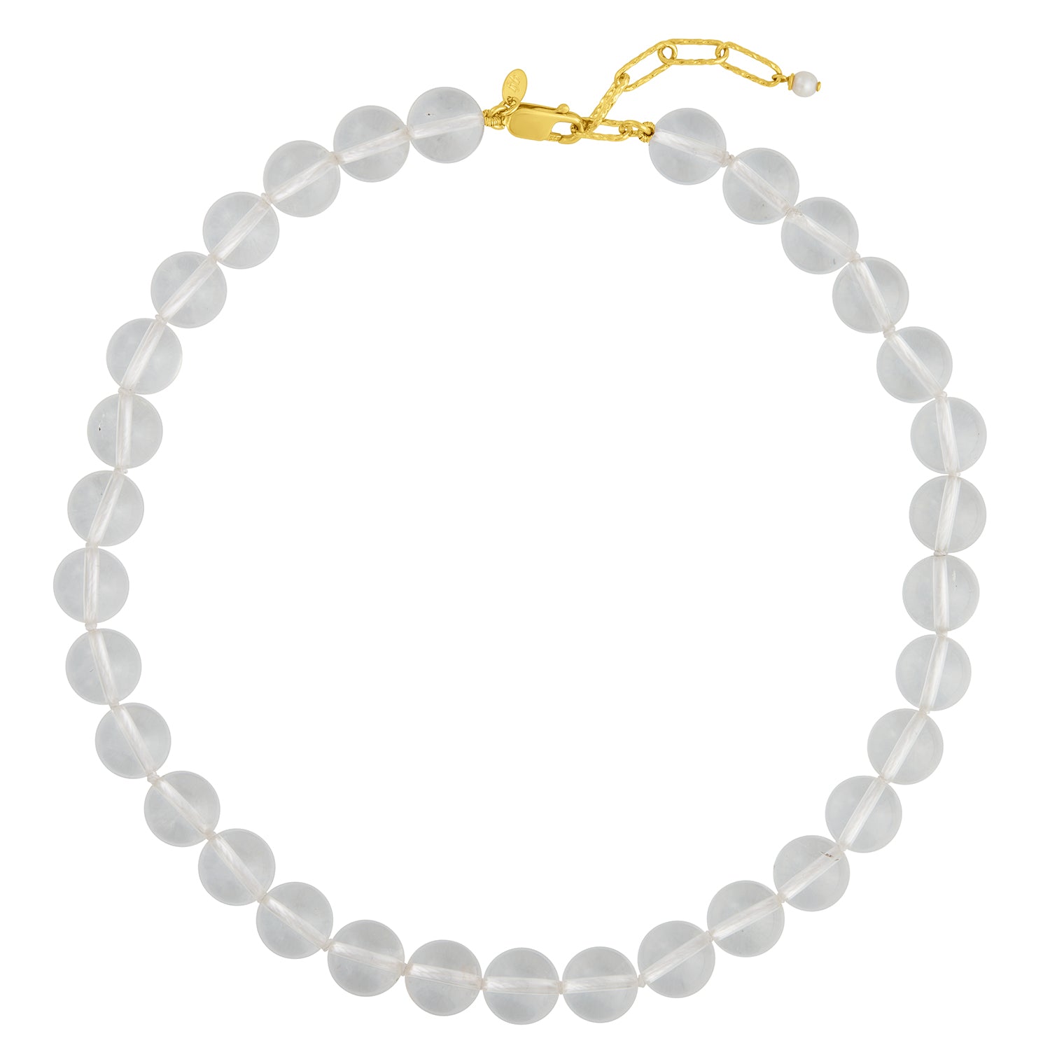 PALOMA NECKLACE CLEAR QUARTZ