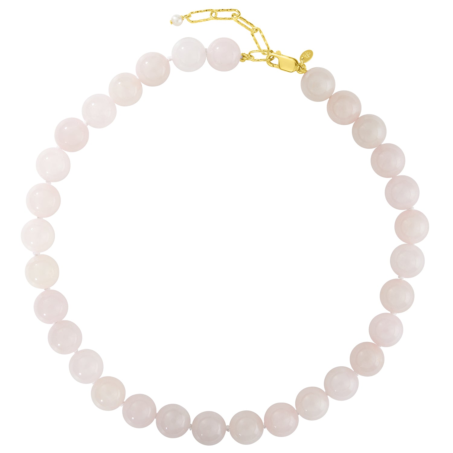 PALOMA NECKLACE ROSE QUARTZ
