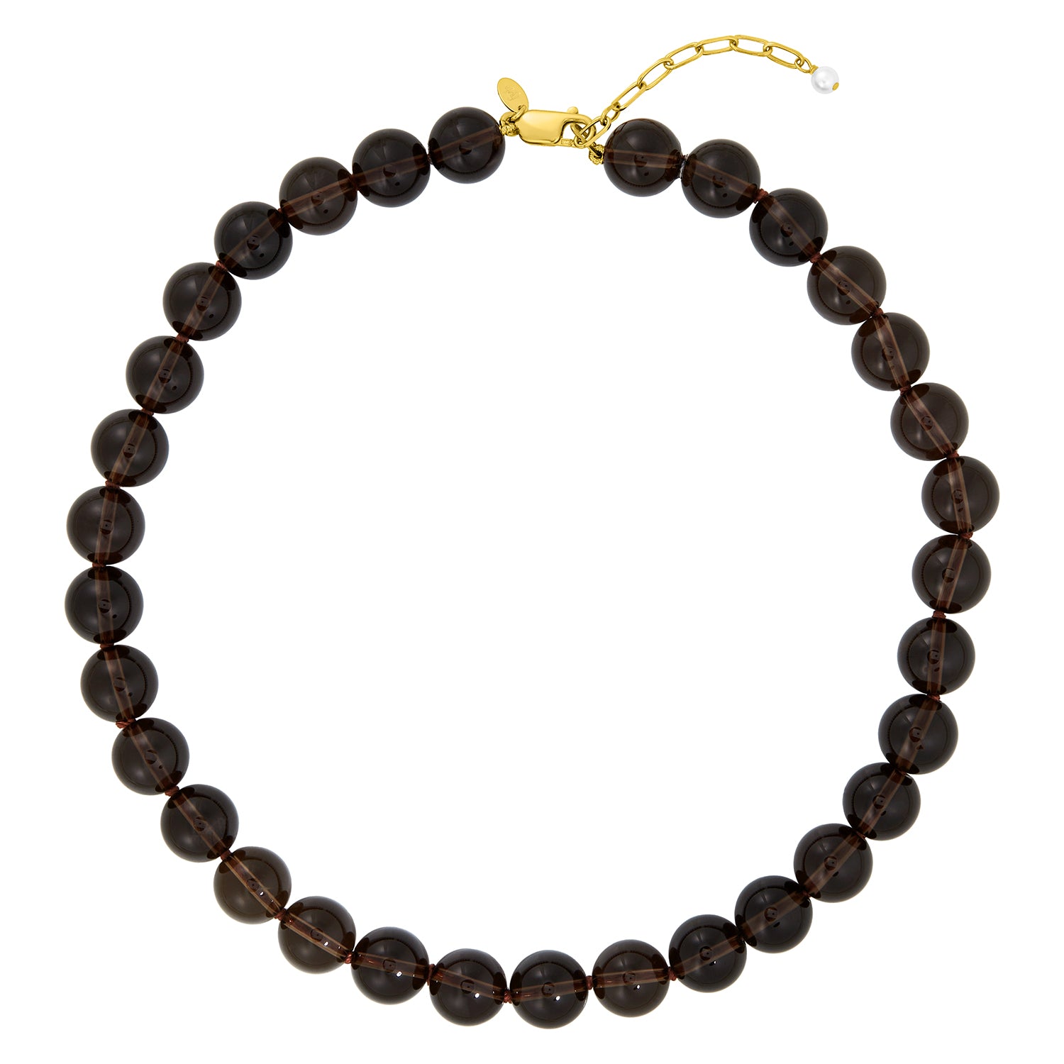 PALOMA NECKLACE SMOKY QUARTZ