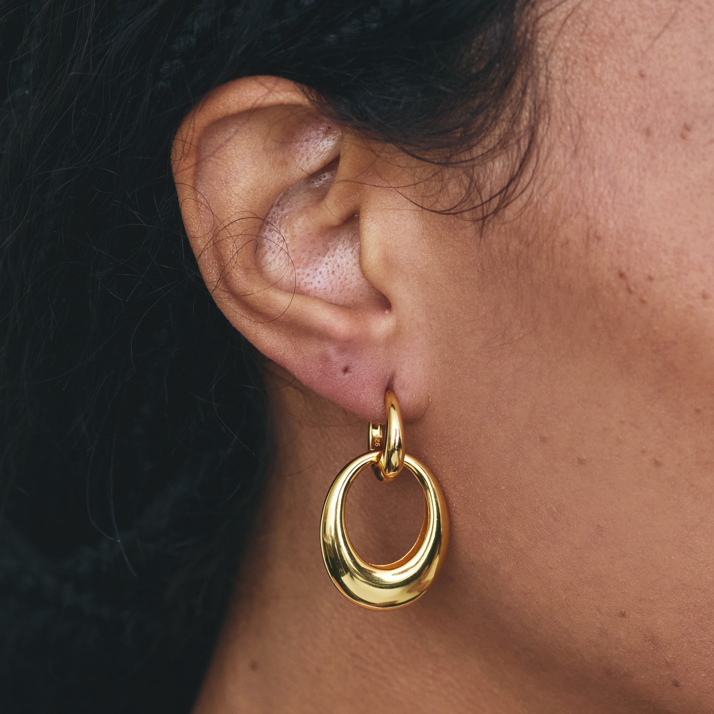 PETRA HOOPS GOLD