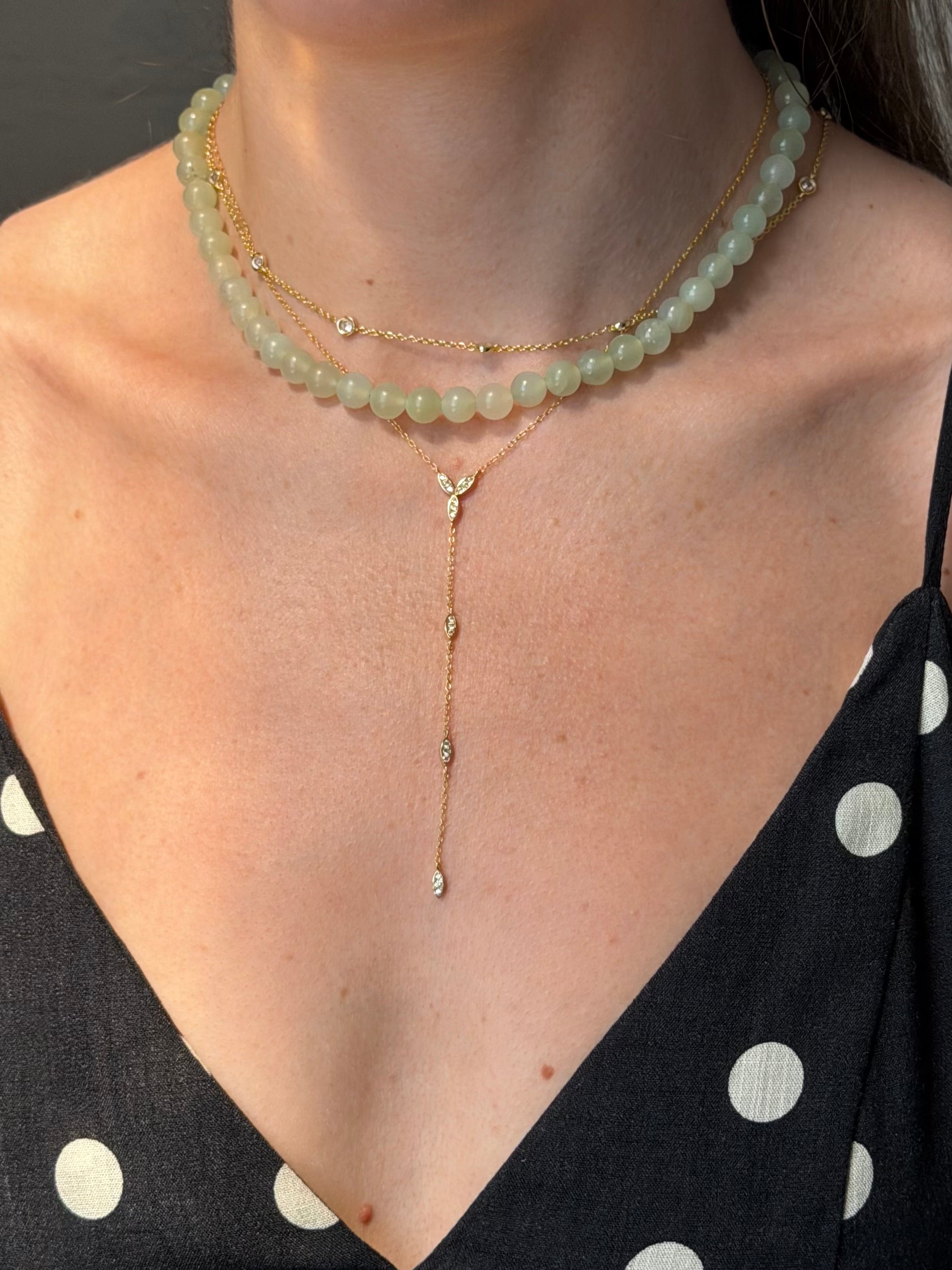 CHIARA LARIAT GOLD