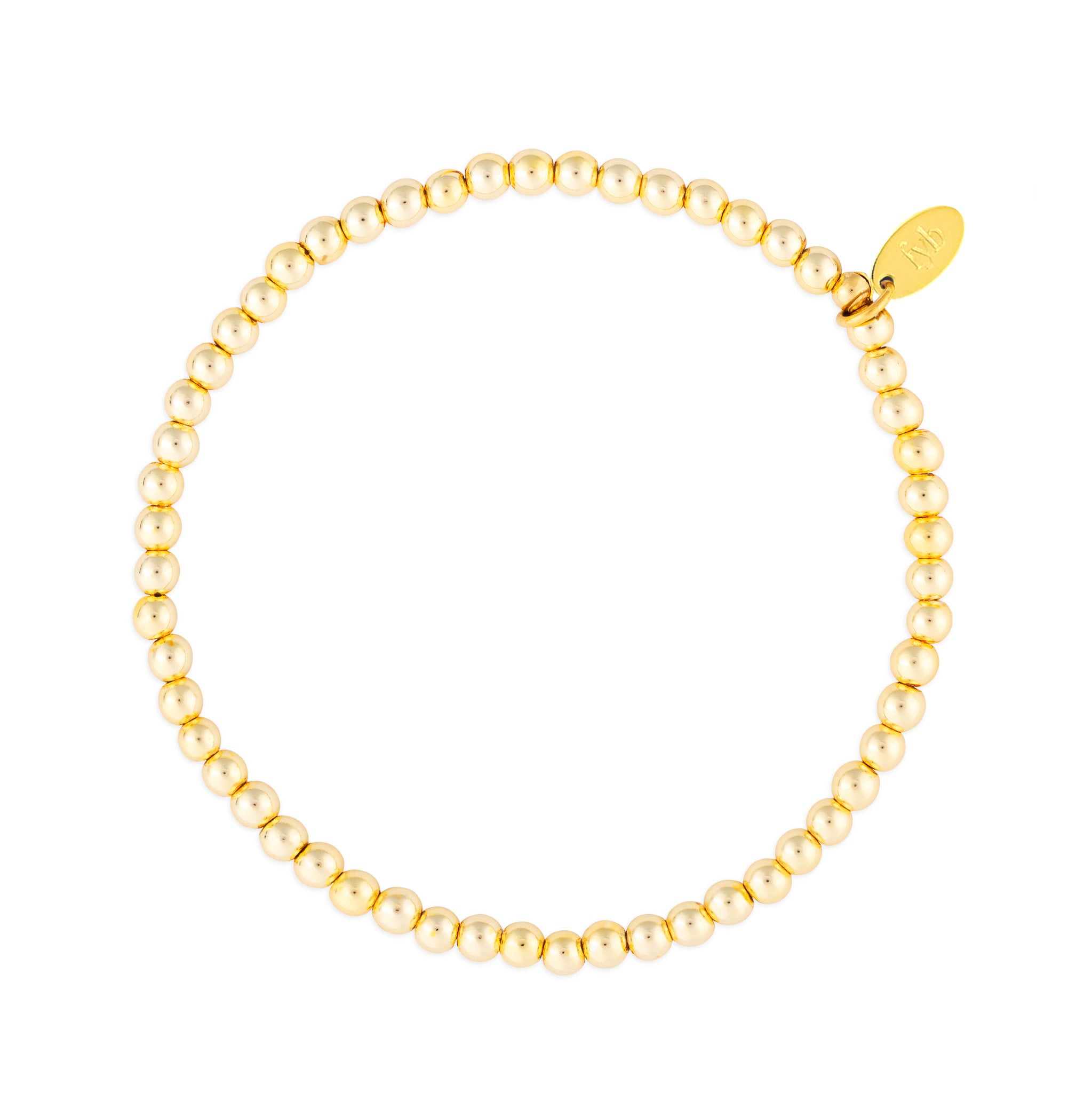 MINI GOLD STAPLE BRACELET