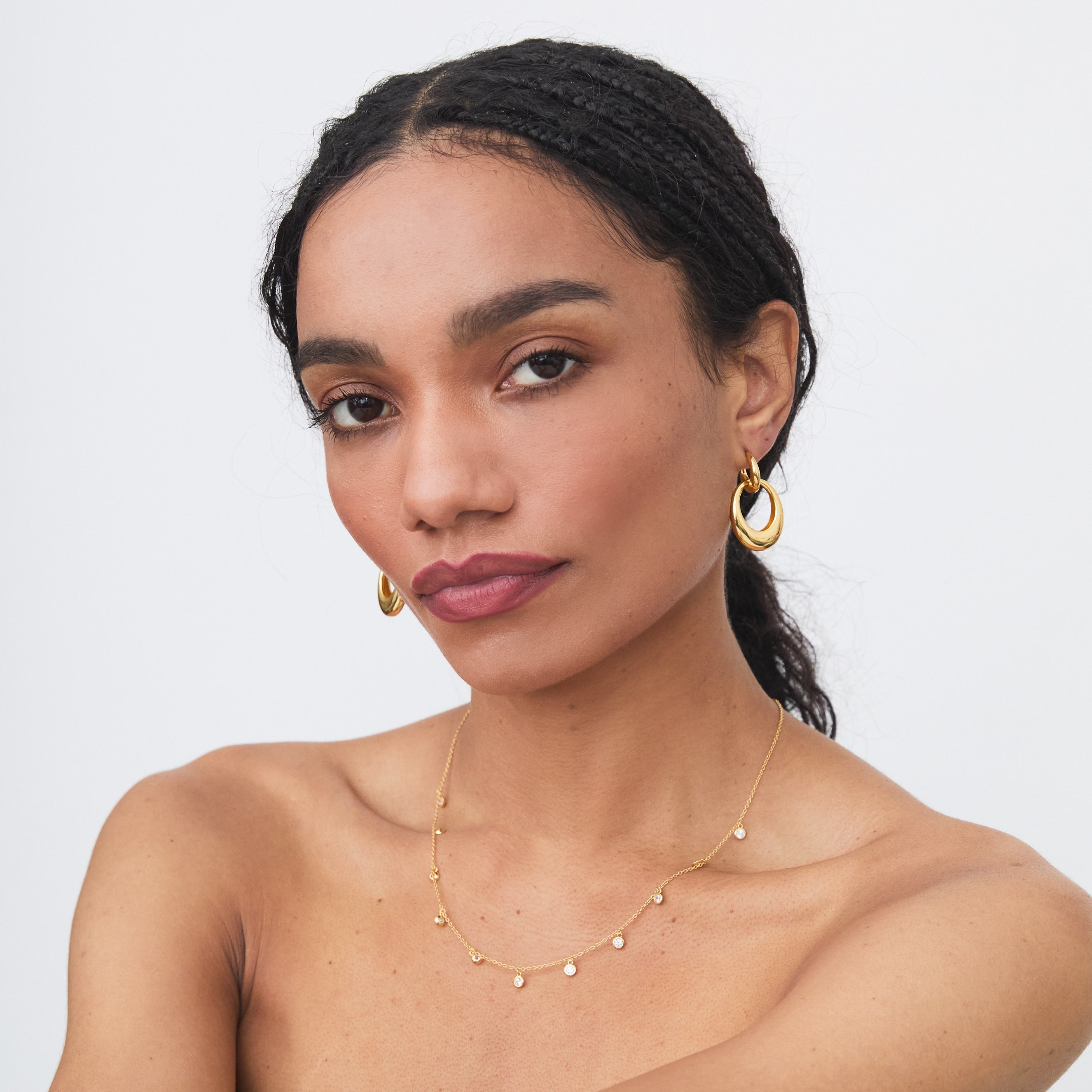 PETRA HOOPS GOLD