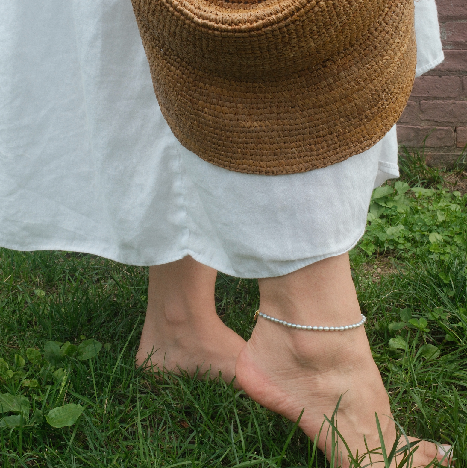 COSETTE PEARL ANKLET