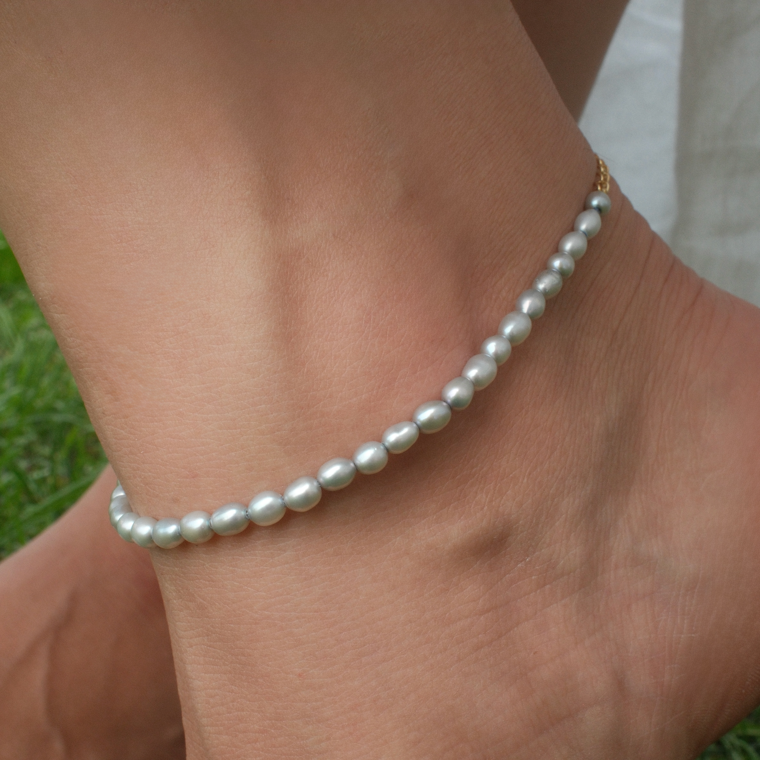 COSETTE PEARL ANKLET