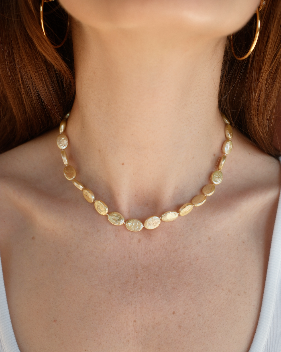 GOLDIE PEARL NECKLACE