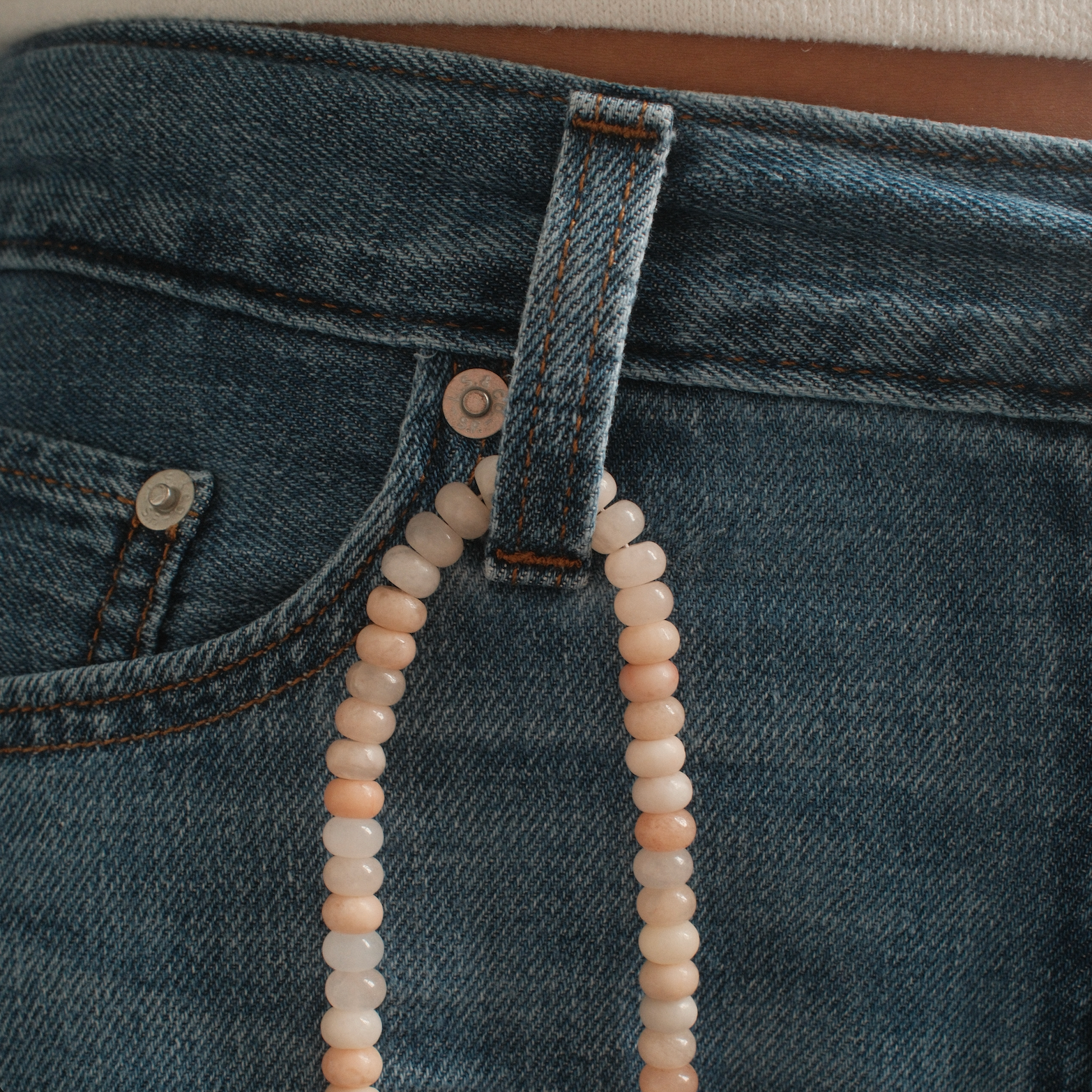 SARAH PINK AVENTURINE NECKLACE