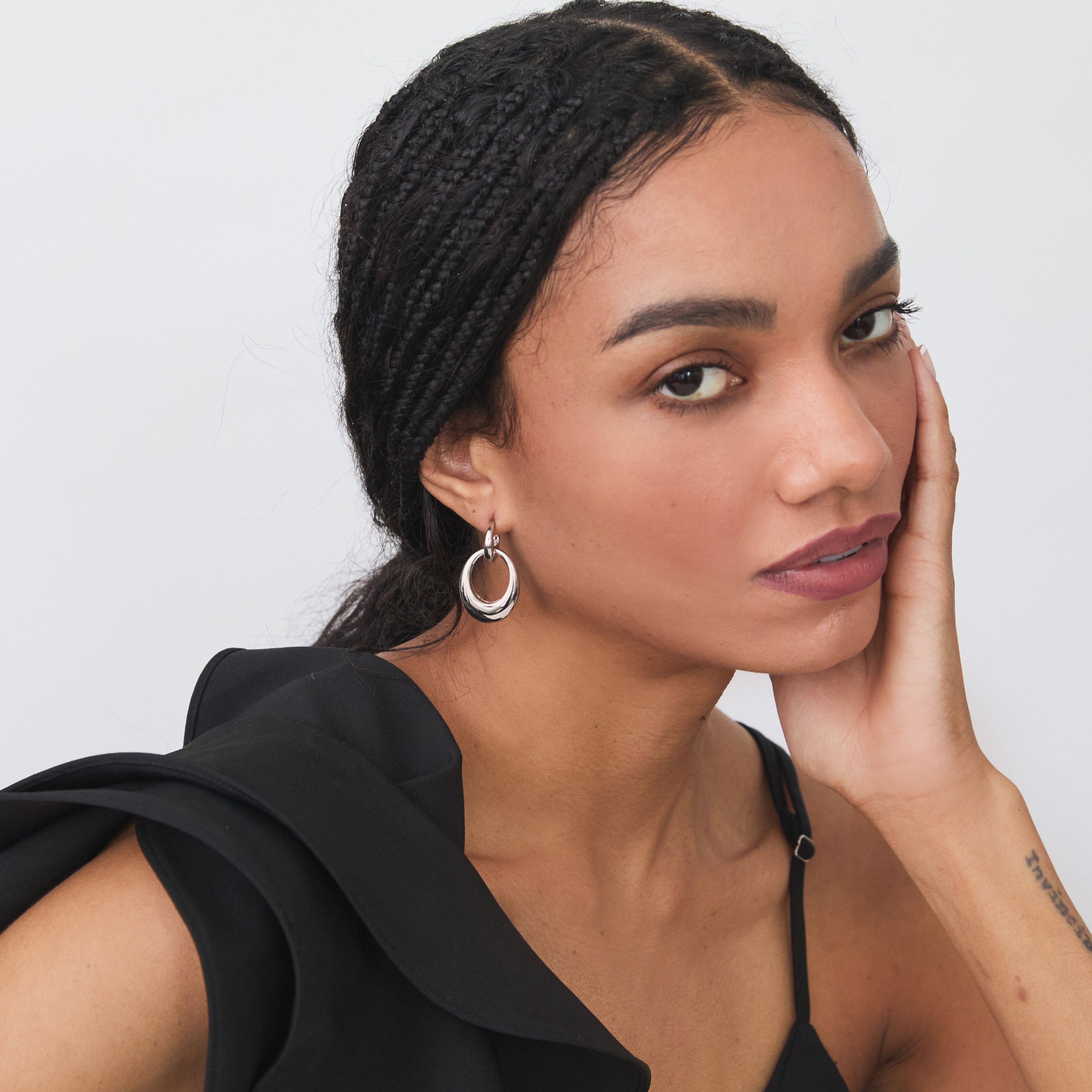 PETRA HOOPS SILVER