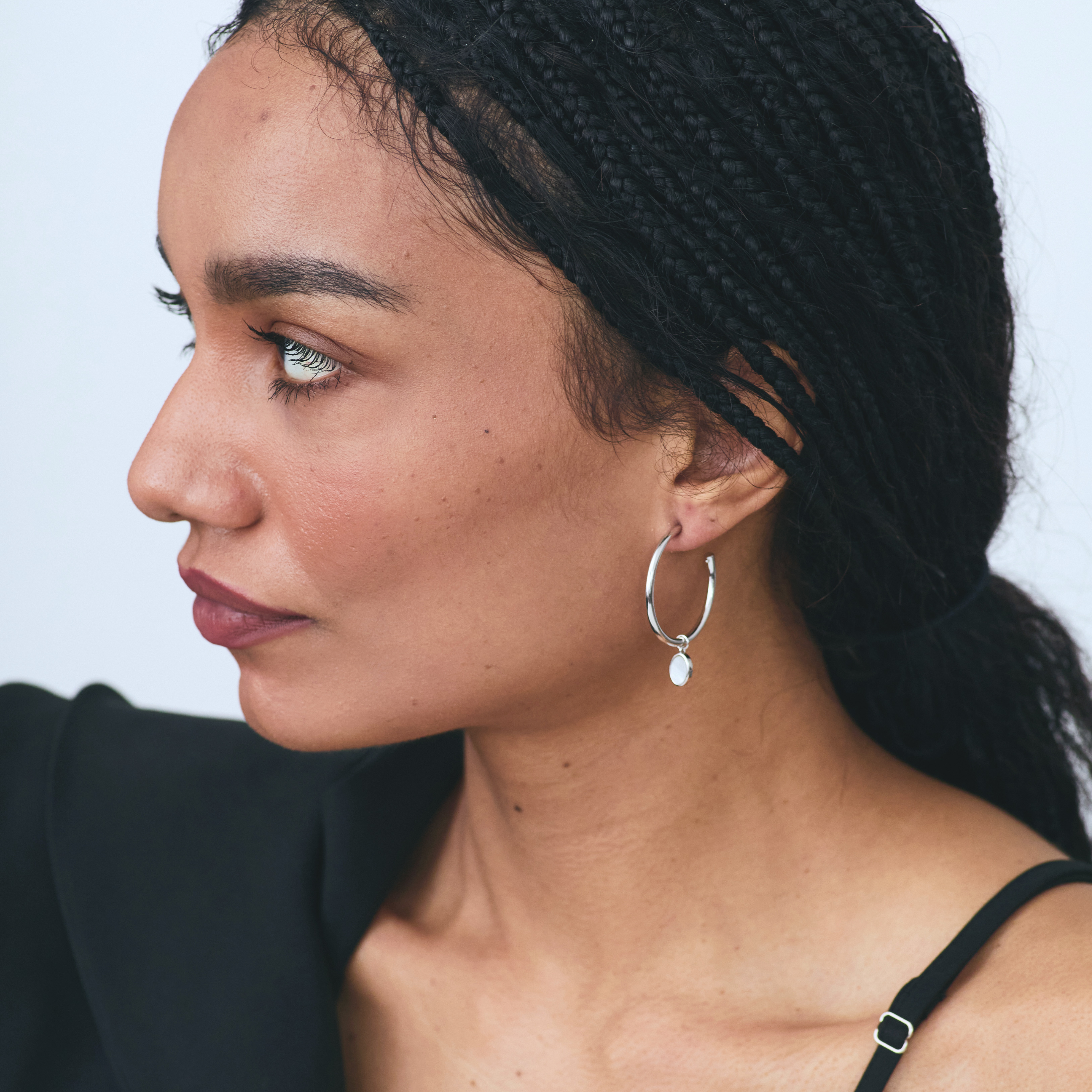 CATALINA HOOPS SILVER