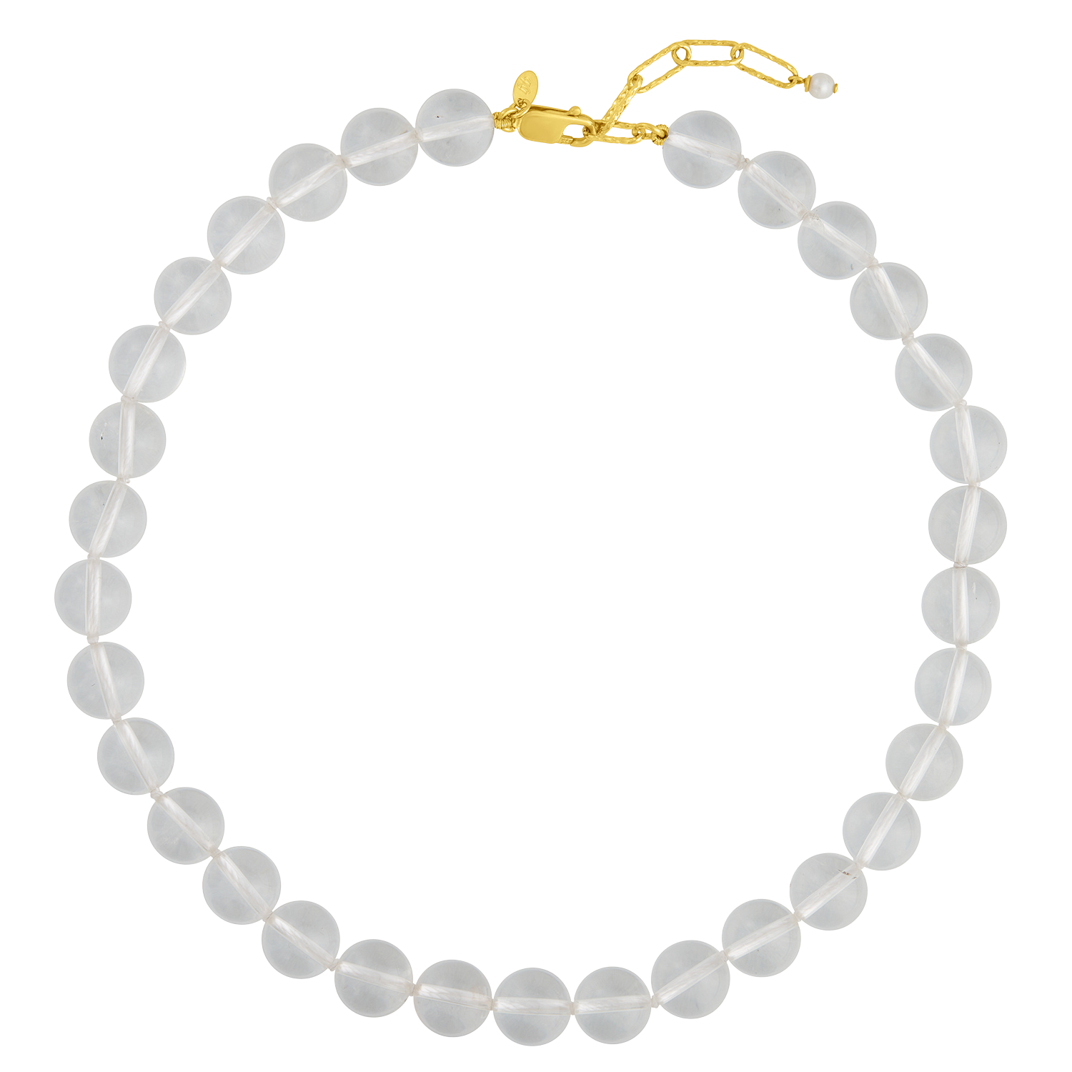 PALOMA NECKLACE CLEAR QUARTZ