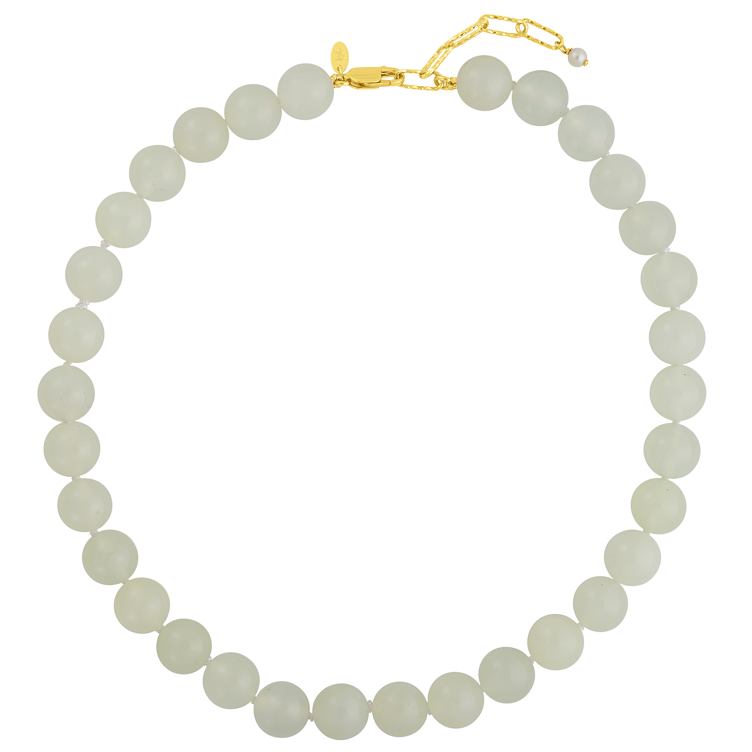 PALOMA NECKLACE LIME JADE