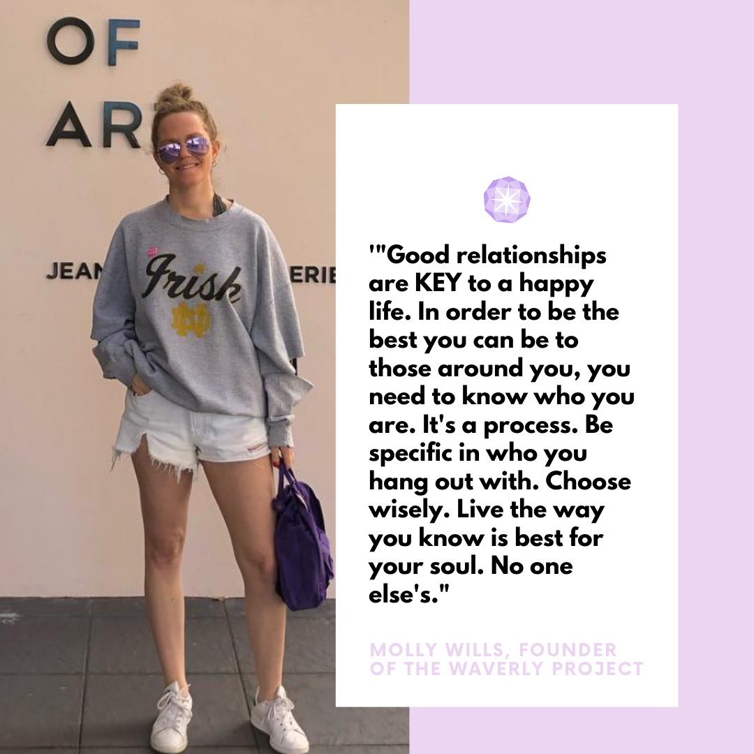 Following her Bliss: Molly Wills, Founder of The Waverly Project