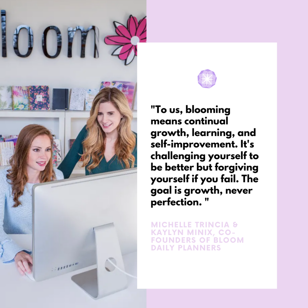 Following Her Bliss: Michelle & Kaylyn, Co-Founders of Bloom Daily Planners