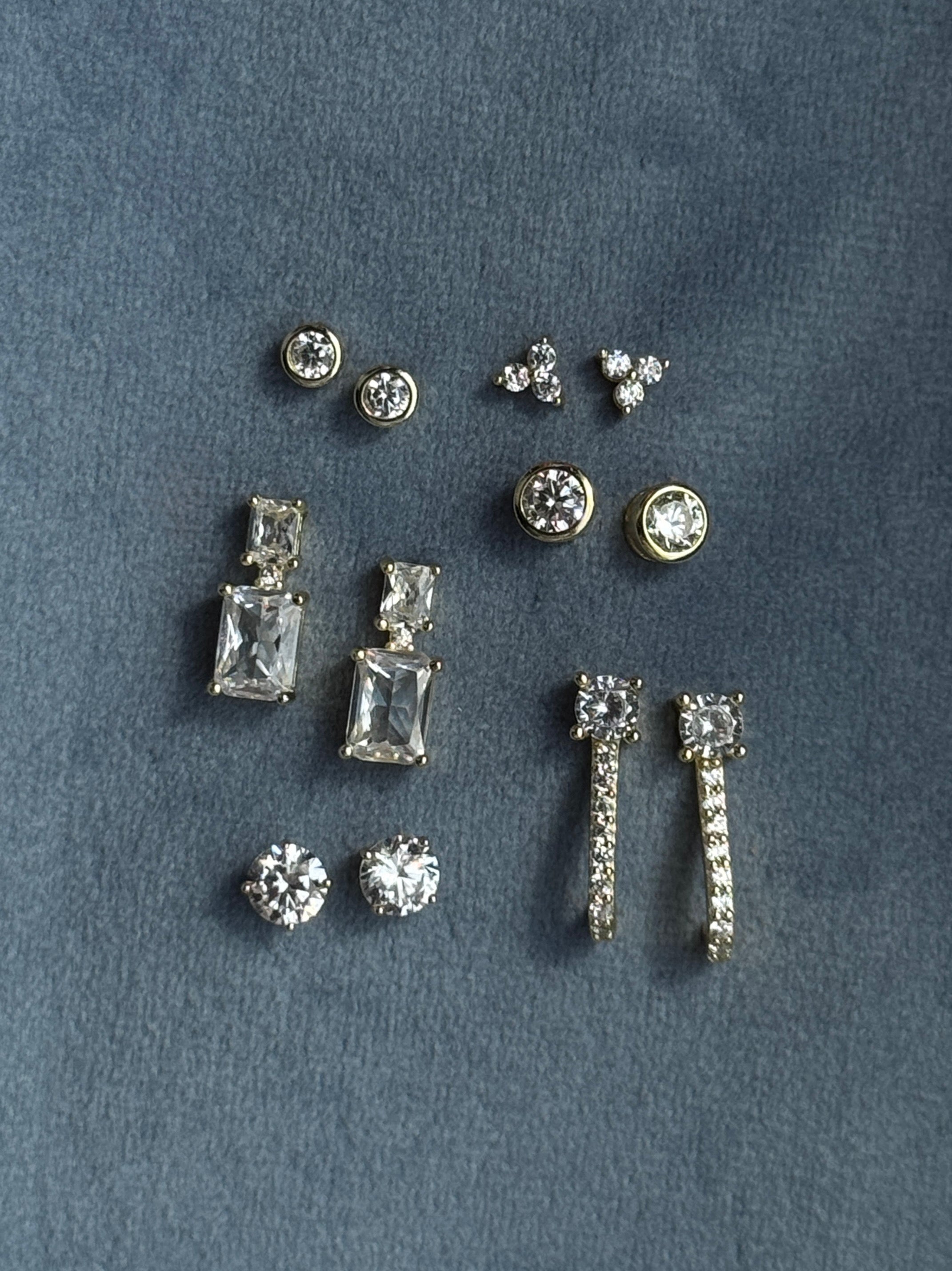 NORIE STUDS SILVER