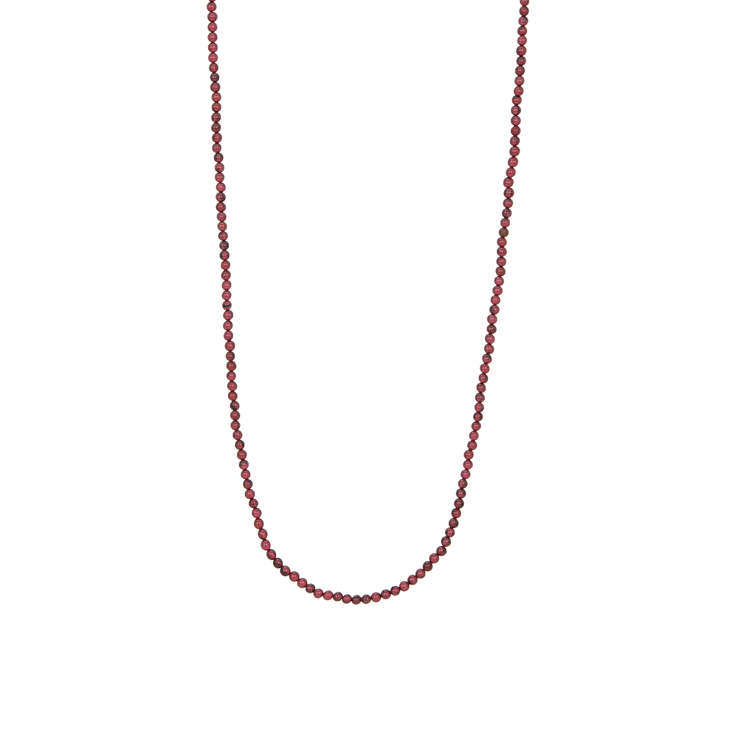 MICRO GEM CHAIN GARNET