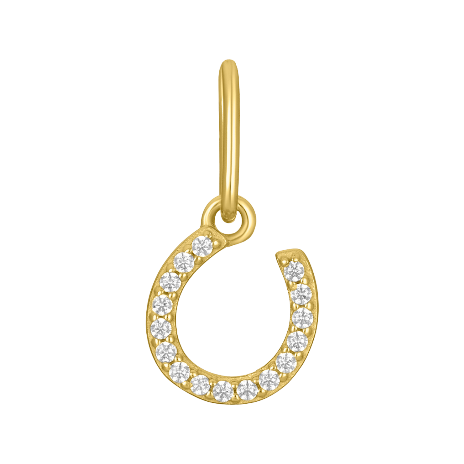 HORSESHOE CHARM - GOLD