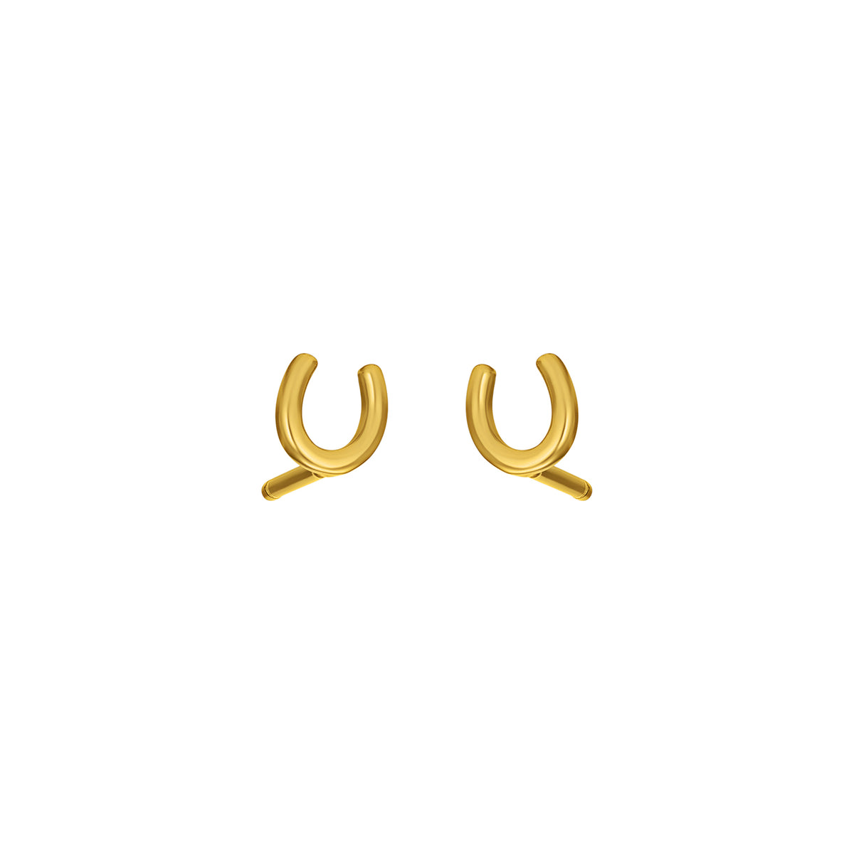 PETITE HORSESHOE STUDS