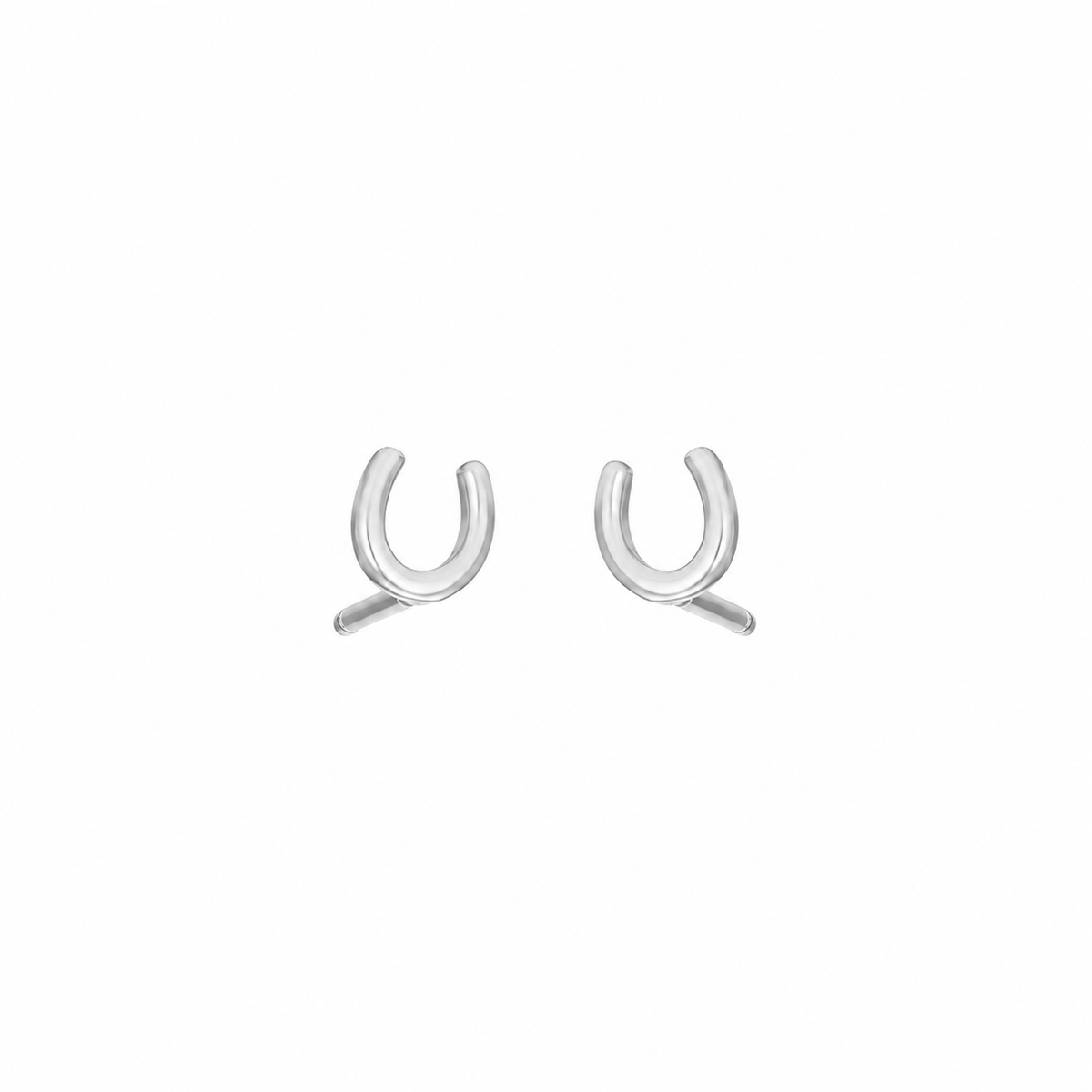 PETITE HORSESHOE STUDS