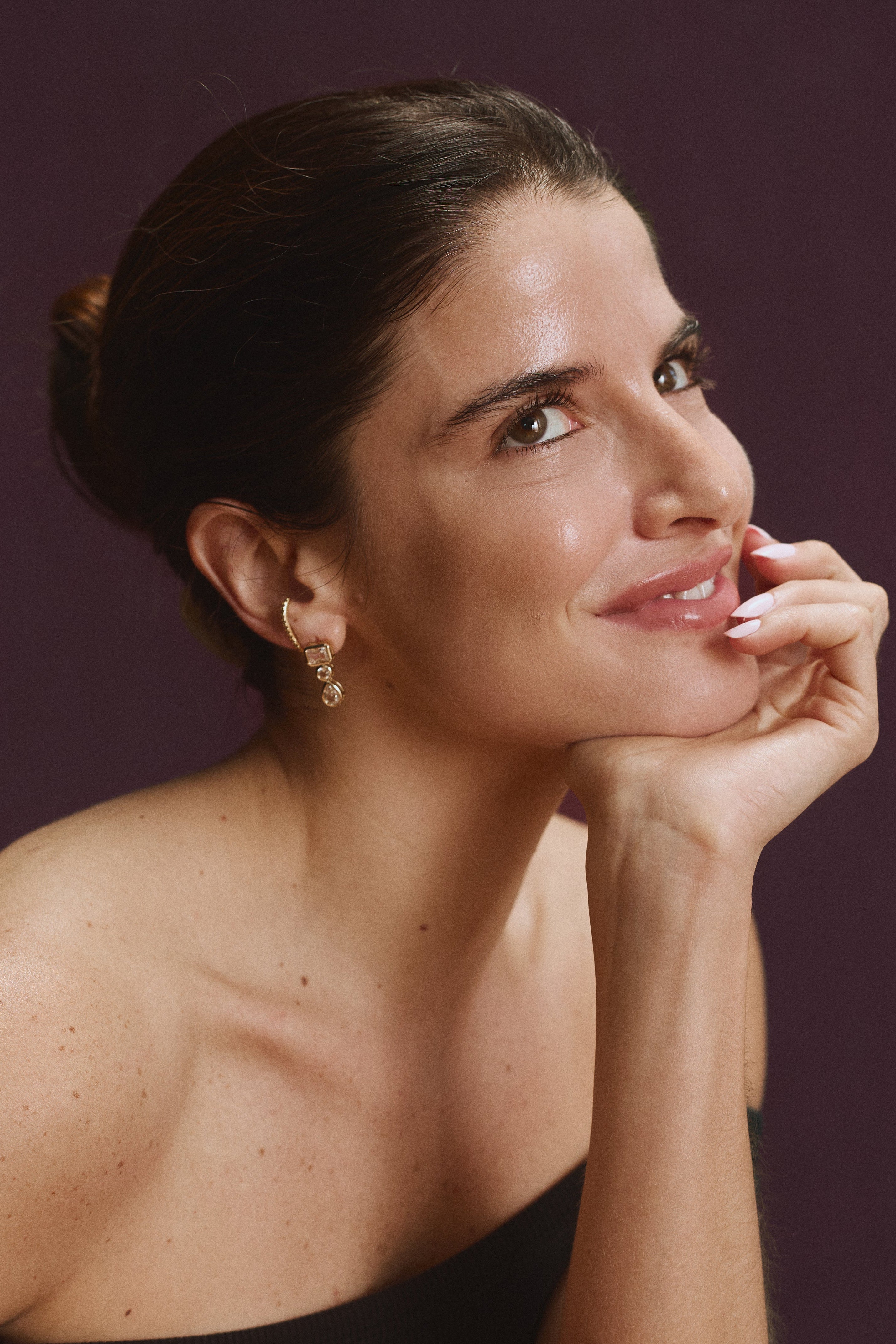 JULIA SAPPHIRE EARRINGS