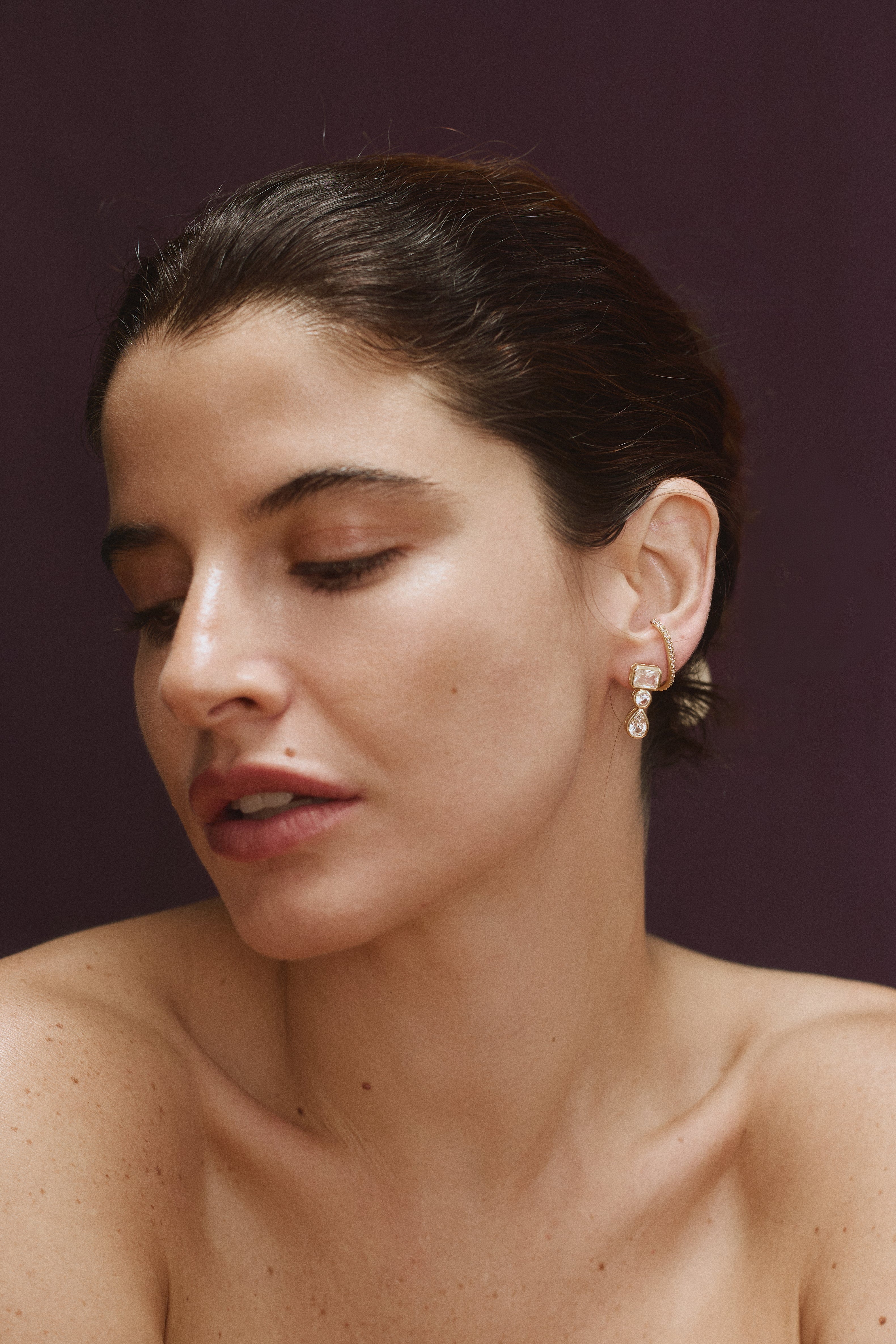 JULIA SAPPHIRE EARRINGS