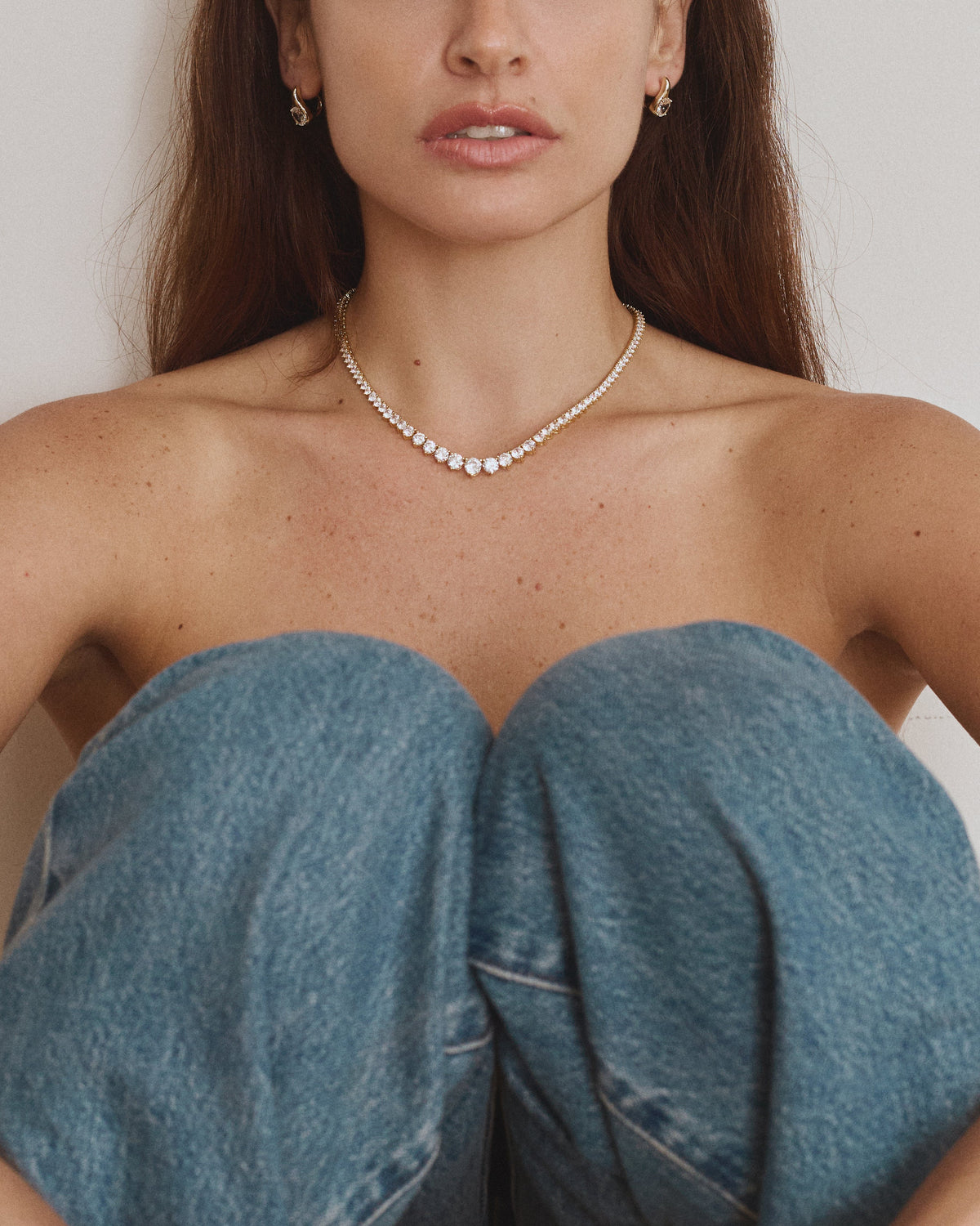 GABRIELLA TENNIS NECKLACE