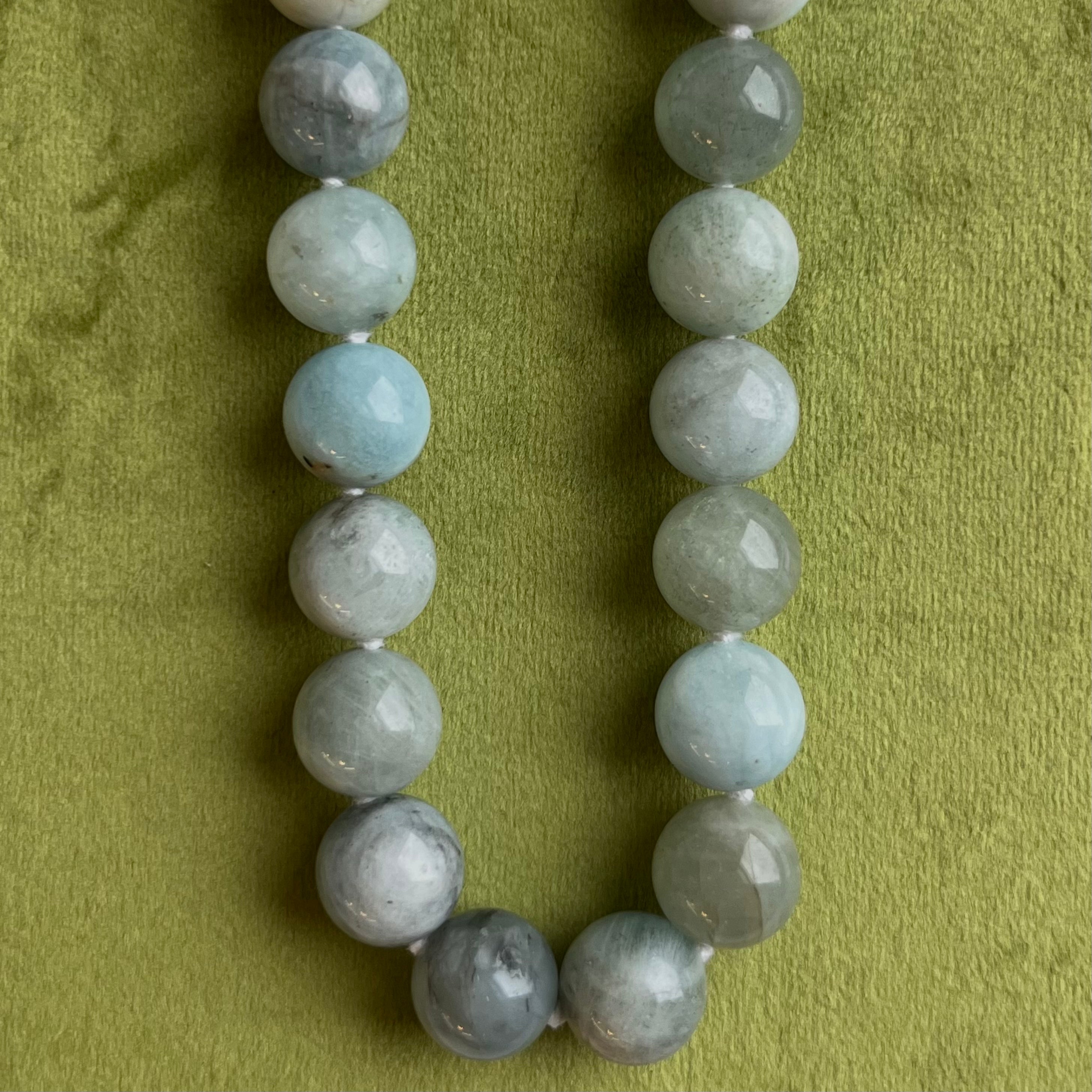 PALOMA NECKLACE AQUAMARINE
