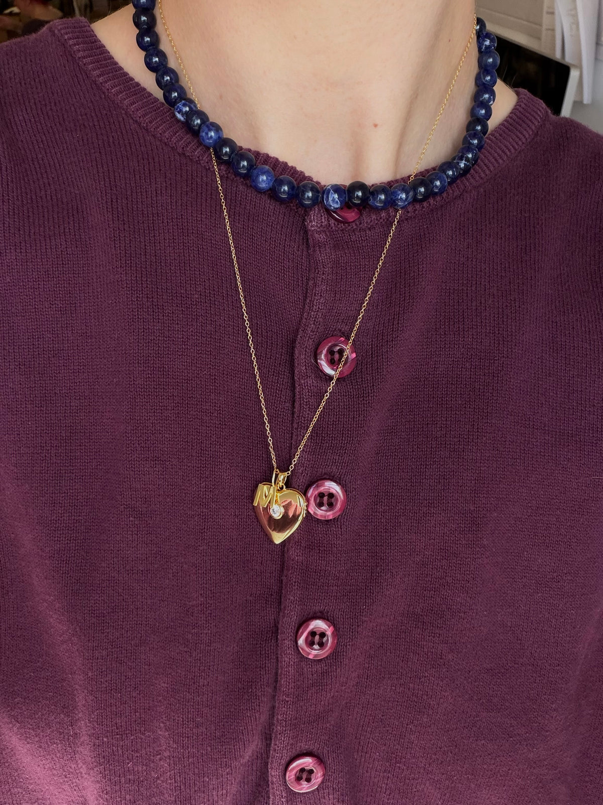 PETITE PALOMA NECKLACE SODALITE