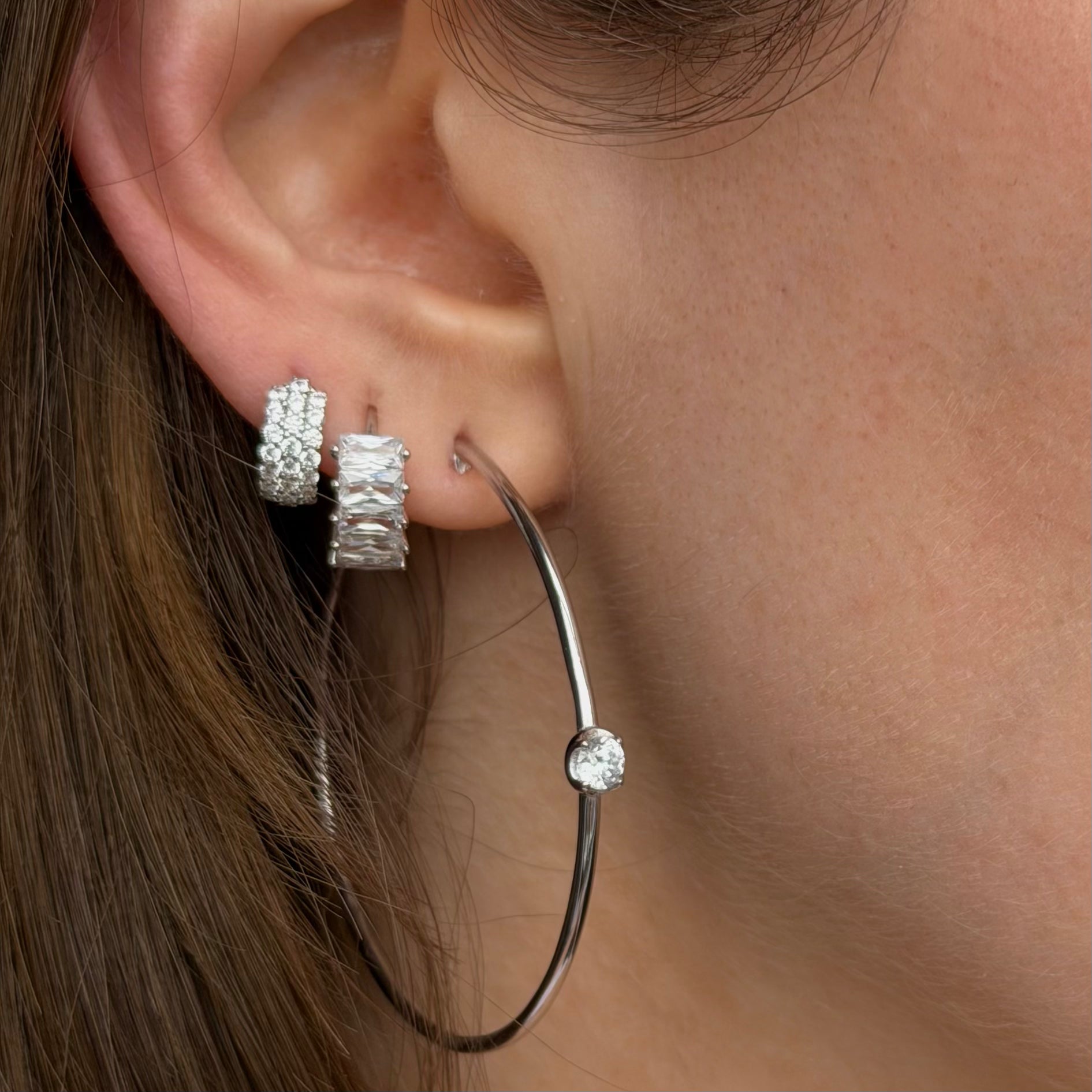DELPHINE HUGGIE SILVER