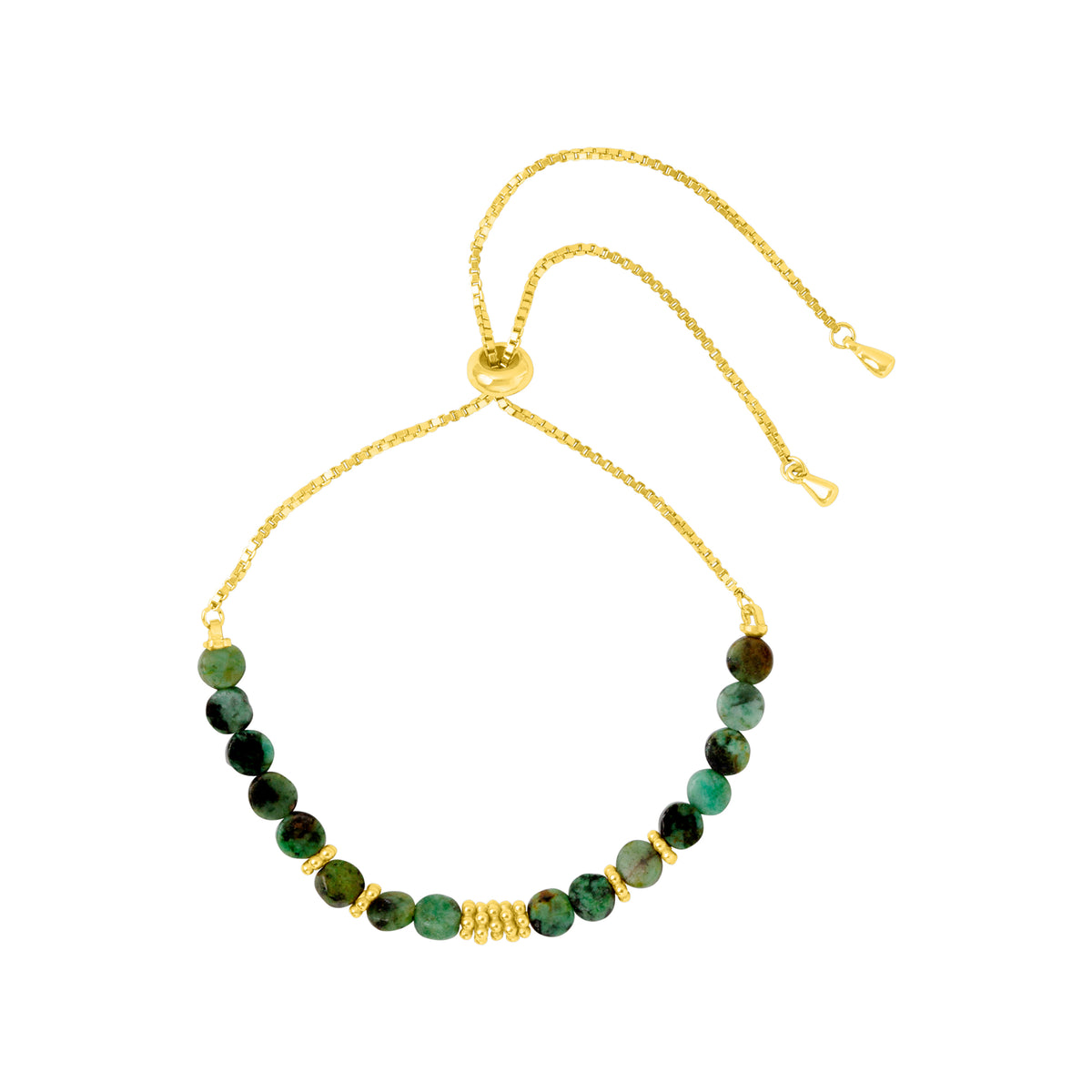 TURQUOISE KISMET BRACELET GOLD fyb jewelry