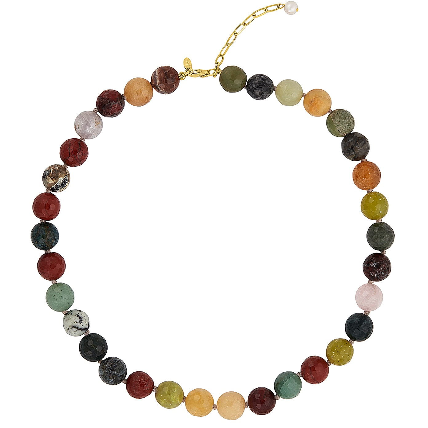 PALOMA NECKLACE MULTI STONE